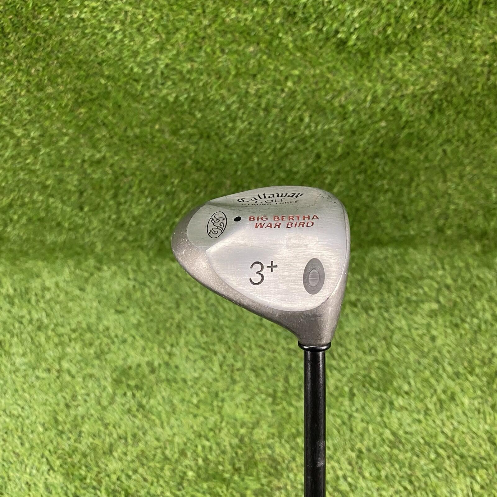 Callaway Strong Three Big Bertha War Bird Fairway 3+ Wood ⛳️ RCH 96 Firm RH