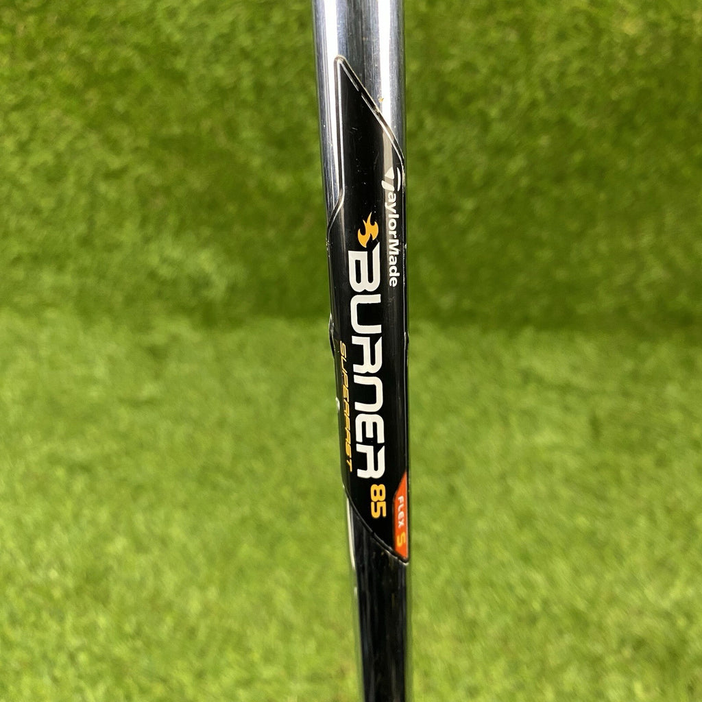 TaylorMade Burner Gloss Black Single 6 Iron ⛳️ SuperFast 85 Stiff Flex Steel RH