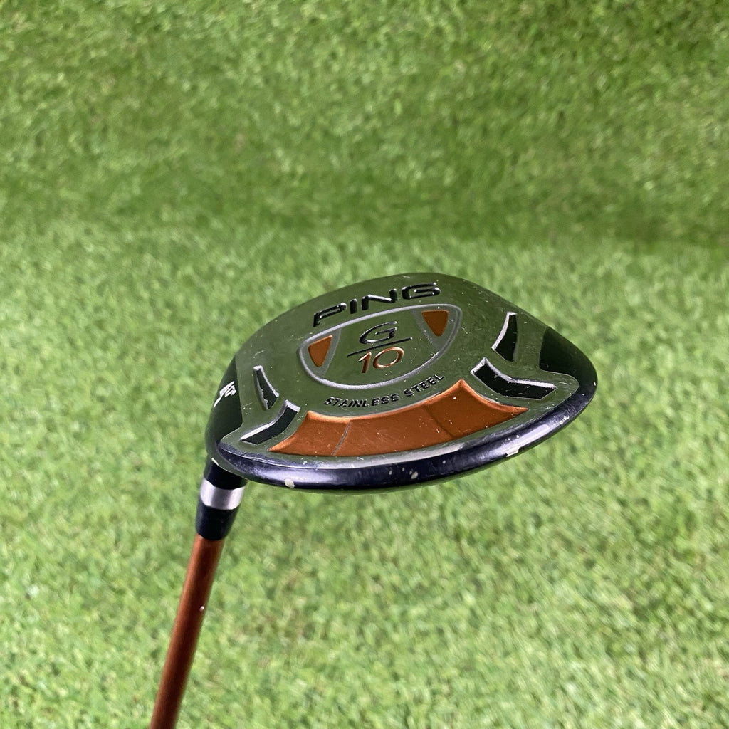 Left Handed PING G10 Fairway 4 Wood 17° ⛳️ Ping TFC 129 F Regular Flex Shaft LH