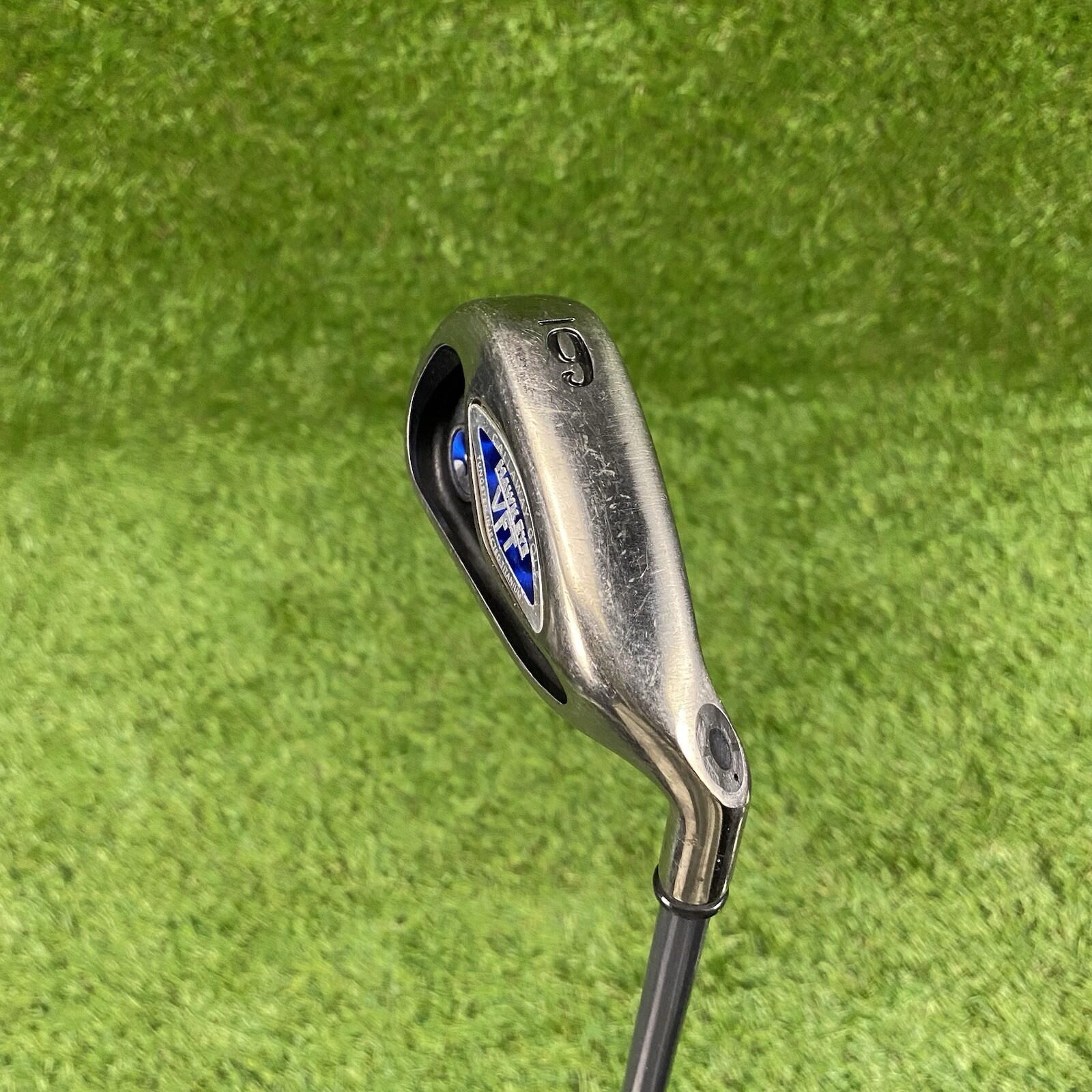 Callaway Hawk Eye VFT 6 Iron Tungsten ⛳️ Gems 55 Ladies Flex Graphite Shaft RH
