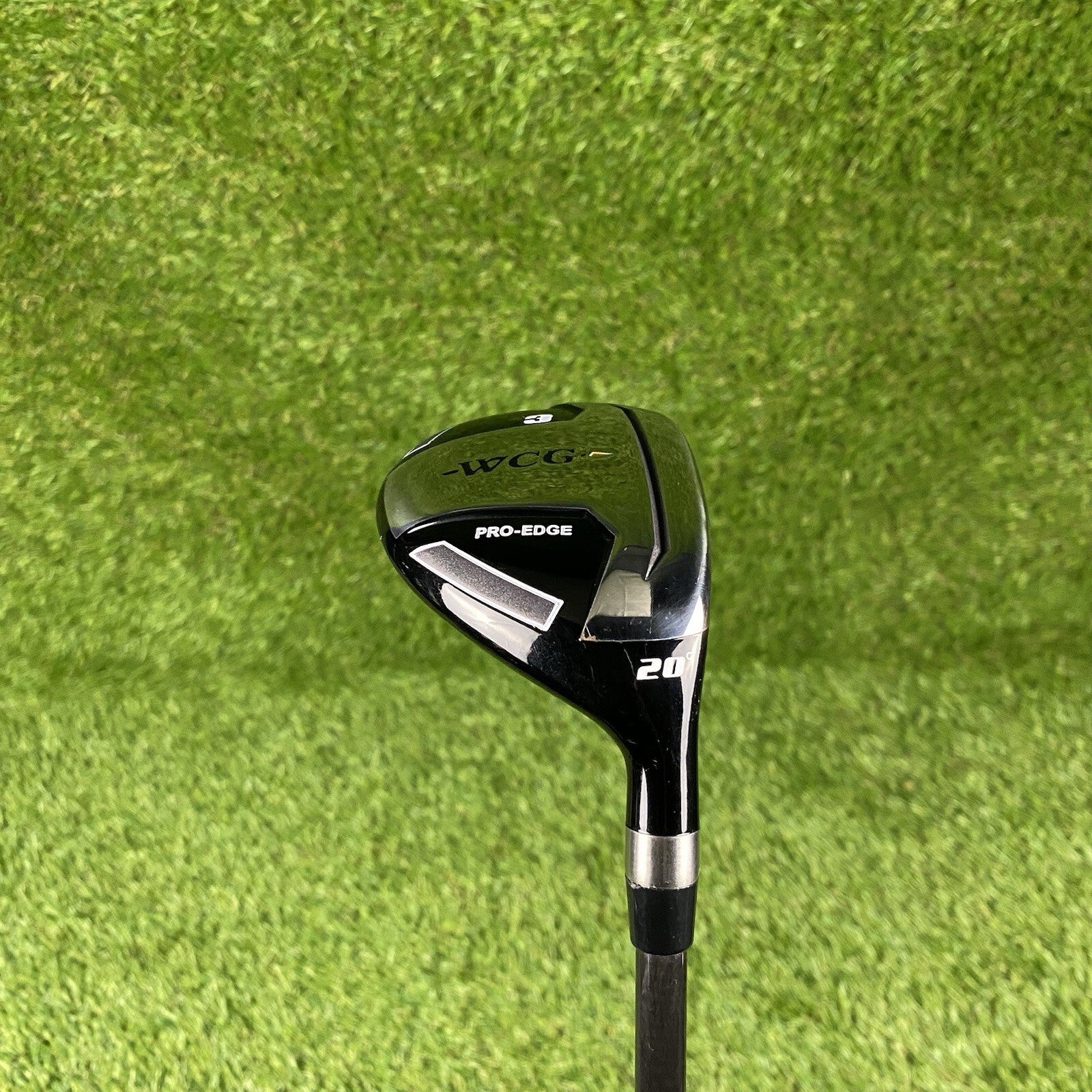 Warrior Custom Golf WCG Pro-Edge 3 Hybrid 20° ⛳️ True Launch Graphite Shaft RH