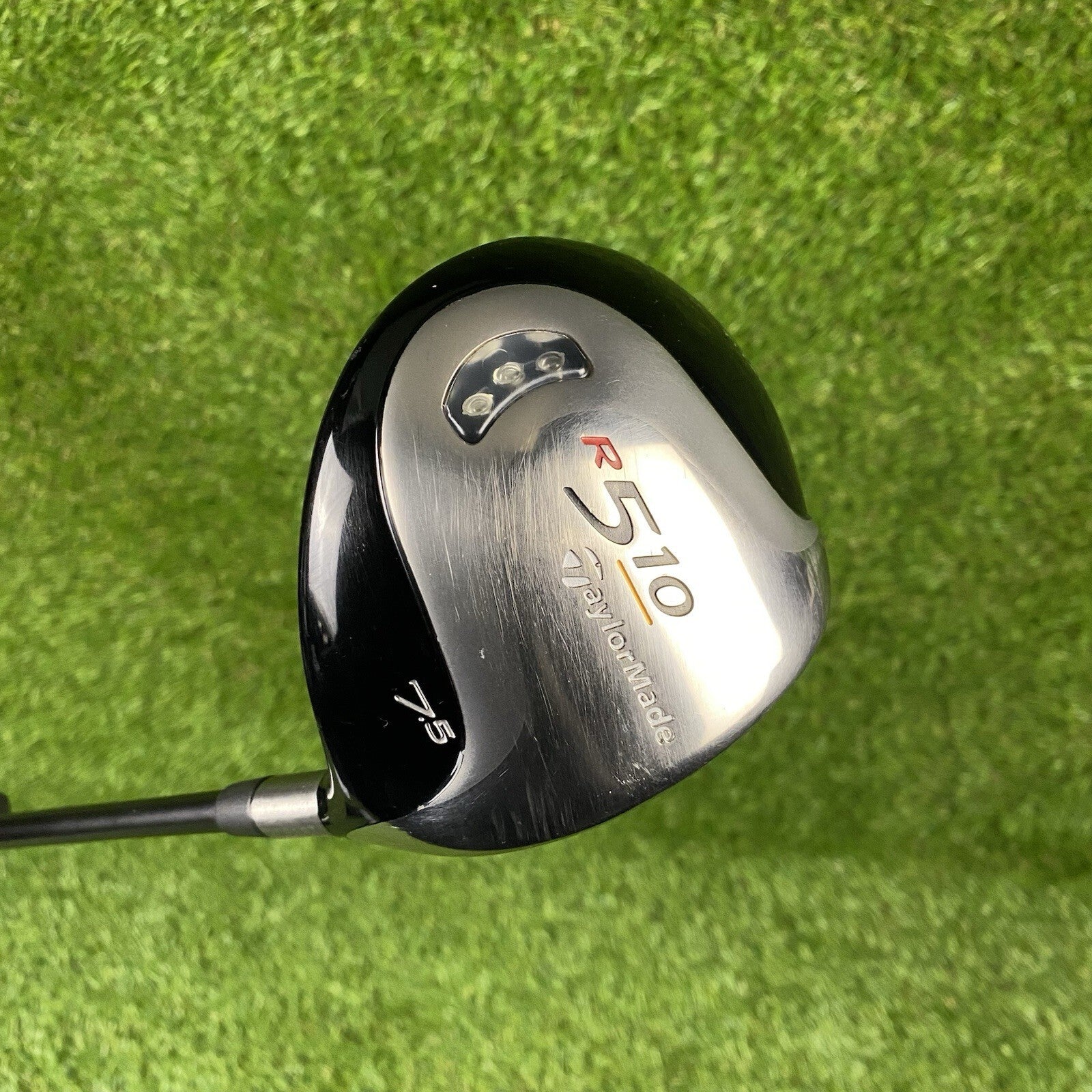 TaylorMade R510 Titanium 7.5° Driver ⛳️ M.A.S.2 75 Stiff Flex Graphite Shaft RH
