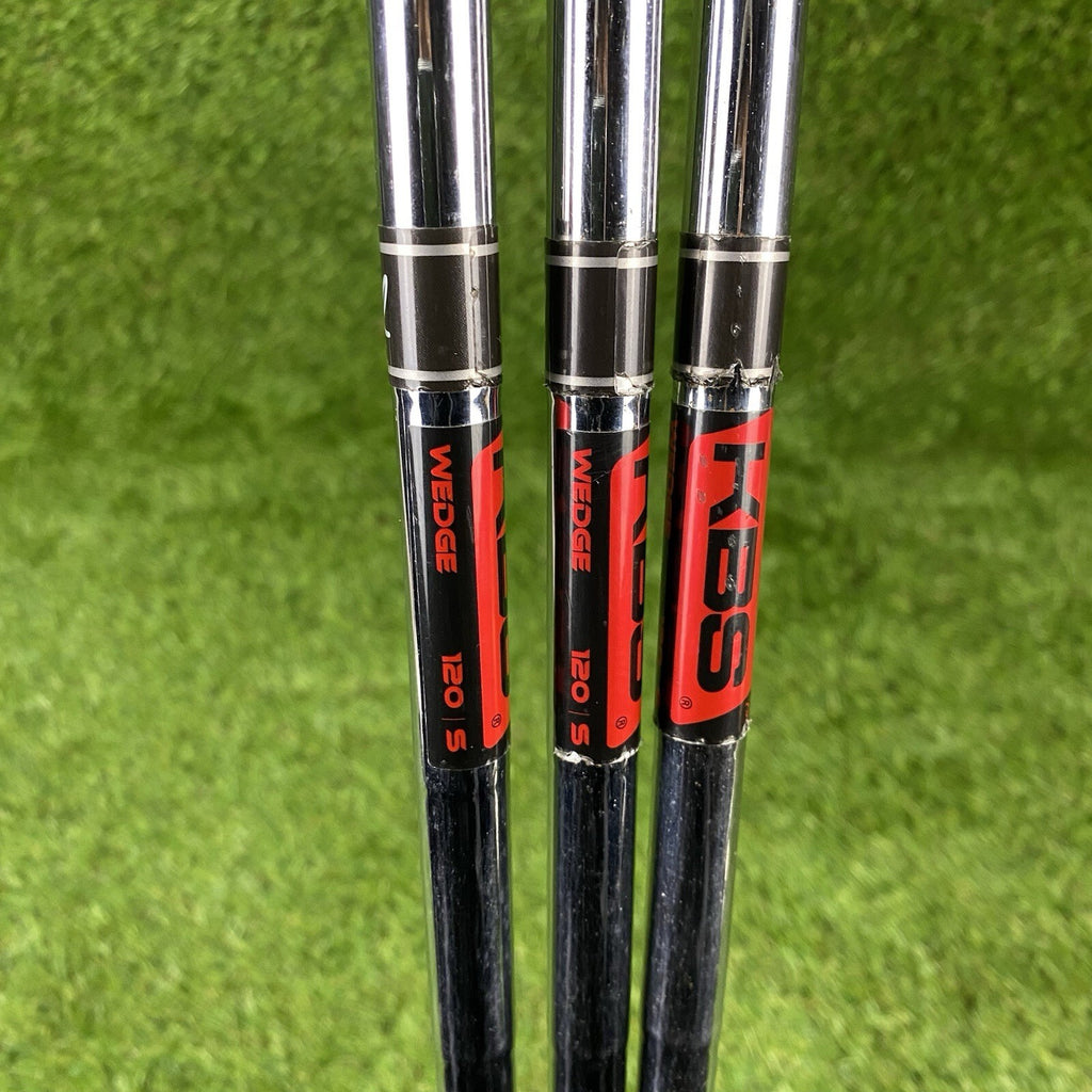 Edel DVR Golf Wedge Set 50°,55°,60° ⛳️ KBS Wedge 120 Stiff Flex Steel Shaft RH