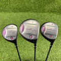 Wilson Hope LX Fairway Wood Set ⛳️ Pink Ribbon Cancer Awareness Women Graphite