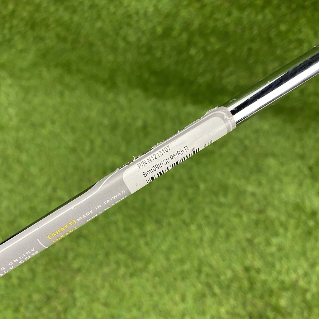 2009 TaylorMade Burner Single 6 Iron Gloss Black ⛳️ SuperFast 85 Regular Flex RH