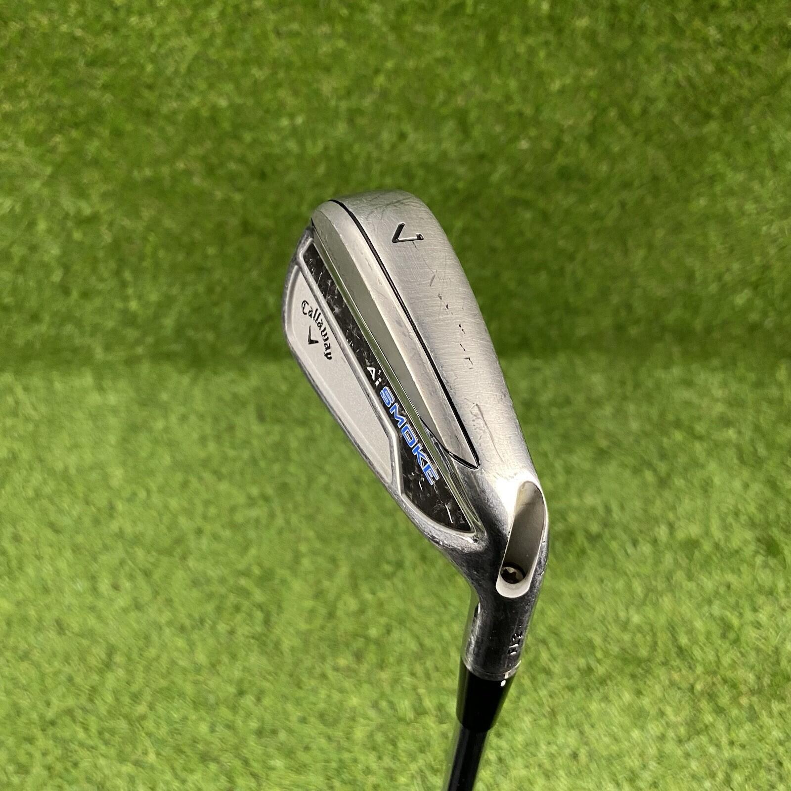 Callaway Paradym AI SMOKE 7 Iron Demo FL2 ⛳️ Elevate MPH 95 Regular Flex RH