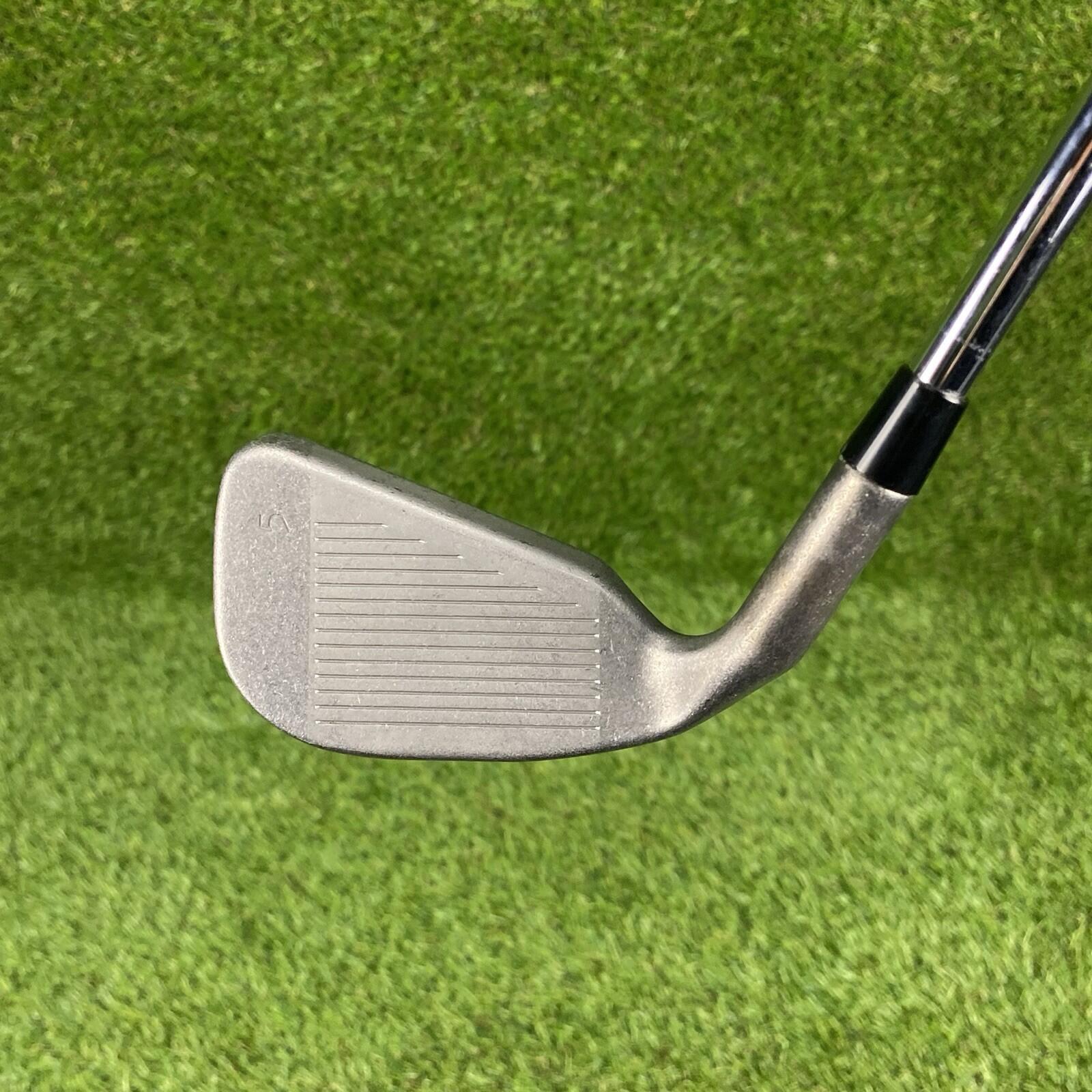 Ping Zing Karsten 5 iron Green Dot 2° Upright ⛳️ AMT S300 Red Steel Shaft RH