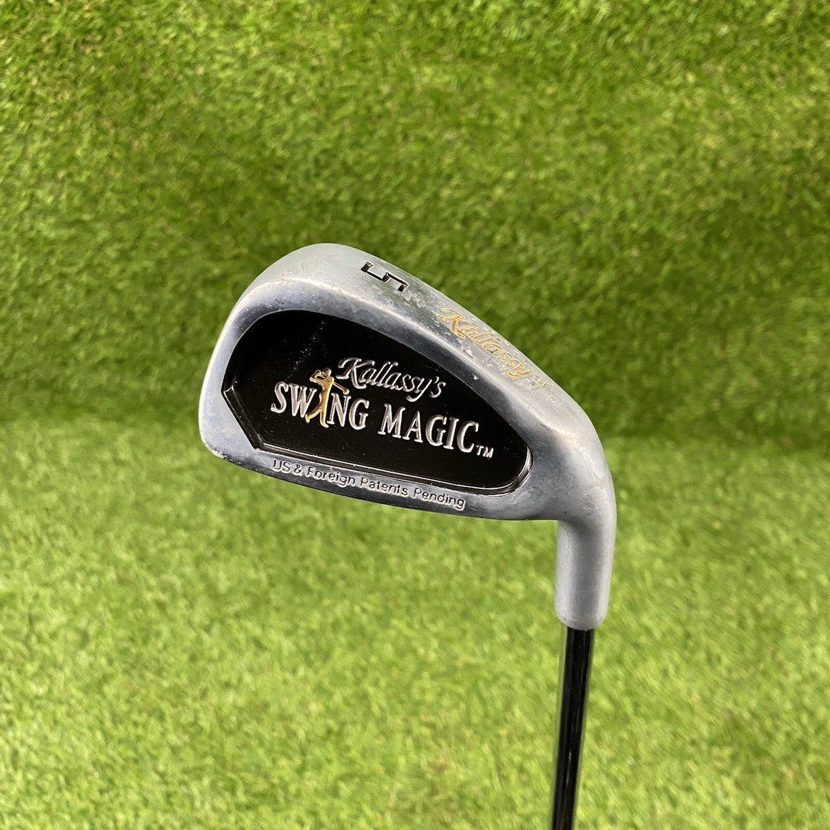 Kallassy Swing Magic 5 Iron ⛳️ Golf Club Training Shot Grip Trainer Aid Tool