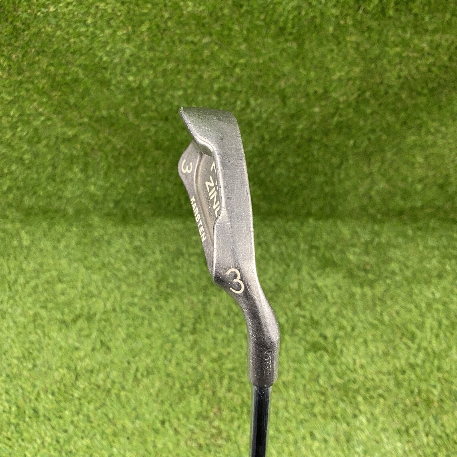 Ping Zing 2 Single 3 Iron Green Dot 2° Upright ⛳️ Karsten JZ Stiff Flex Steel RH