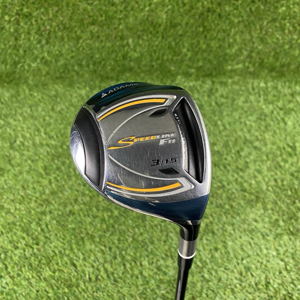 Adams Speedline F11 Fairway 3 Wood 15° ⛳️ Aldila VooDoo RVS7 Regular Graphite RH