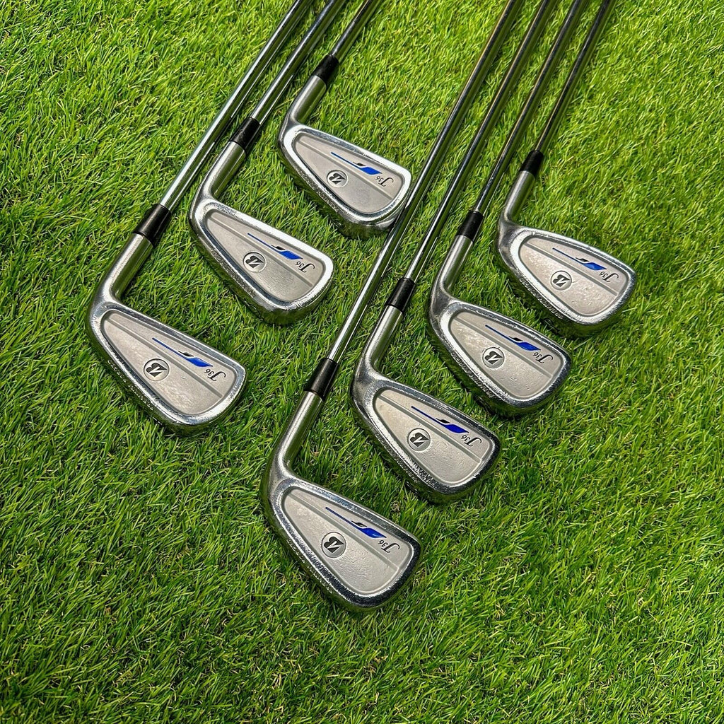 Bridgestone J36 Blades Iron Set 4-PW ⛳️ Precision Rifle 6.0 Flighted Stiff RH