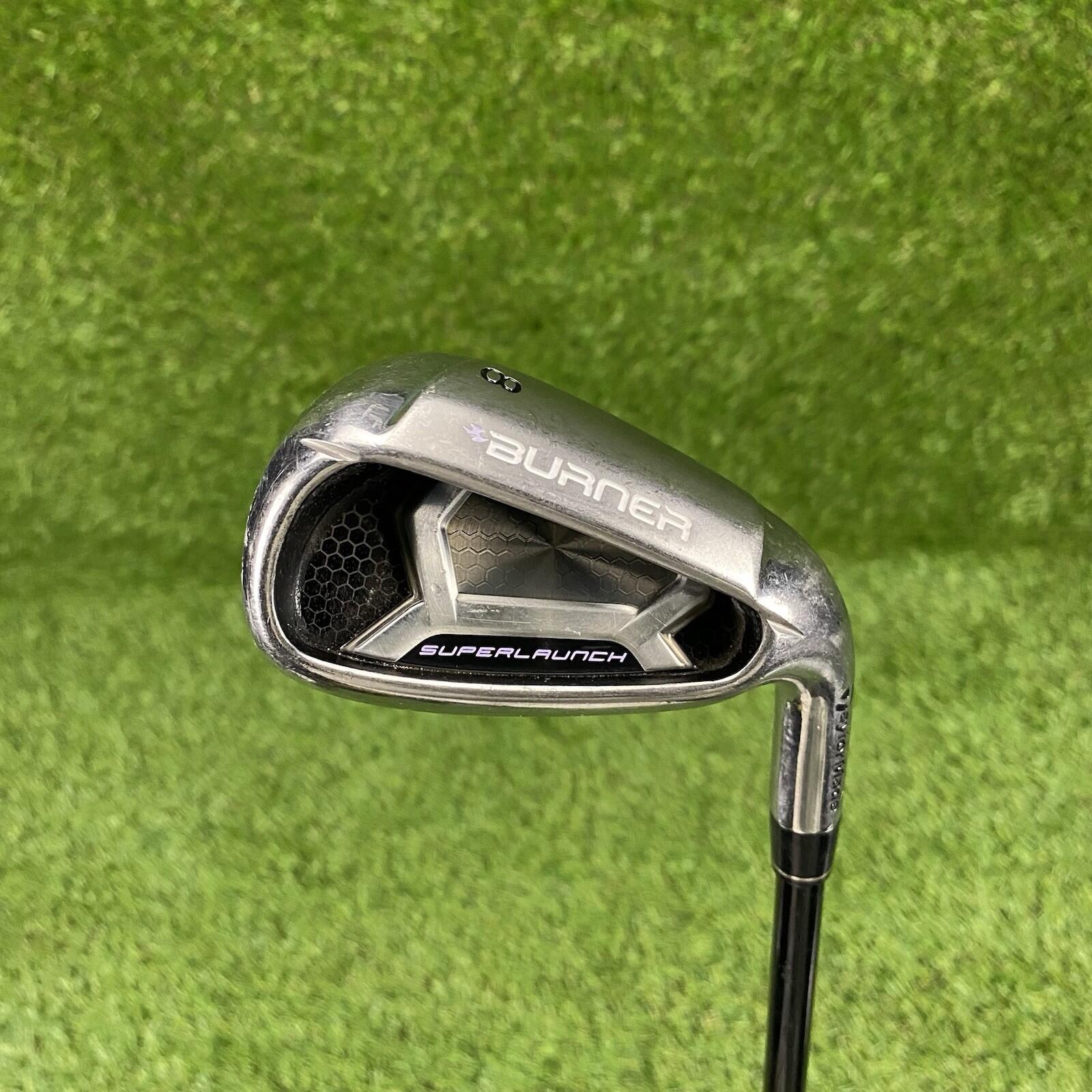 TaylorMade Burner SuperLaunch 8 Iron ⛳️ Reax 50g  Ladies Flex Graphite Shaft RH