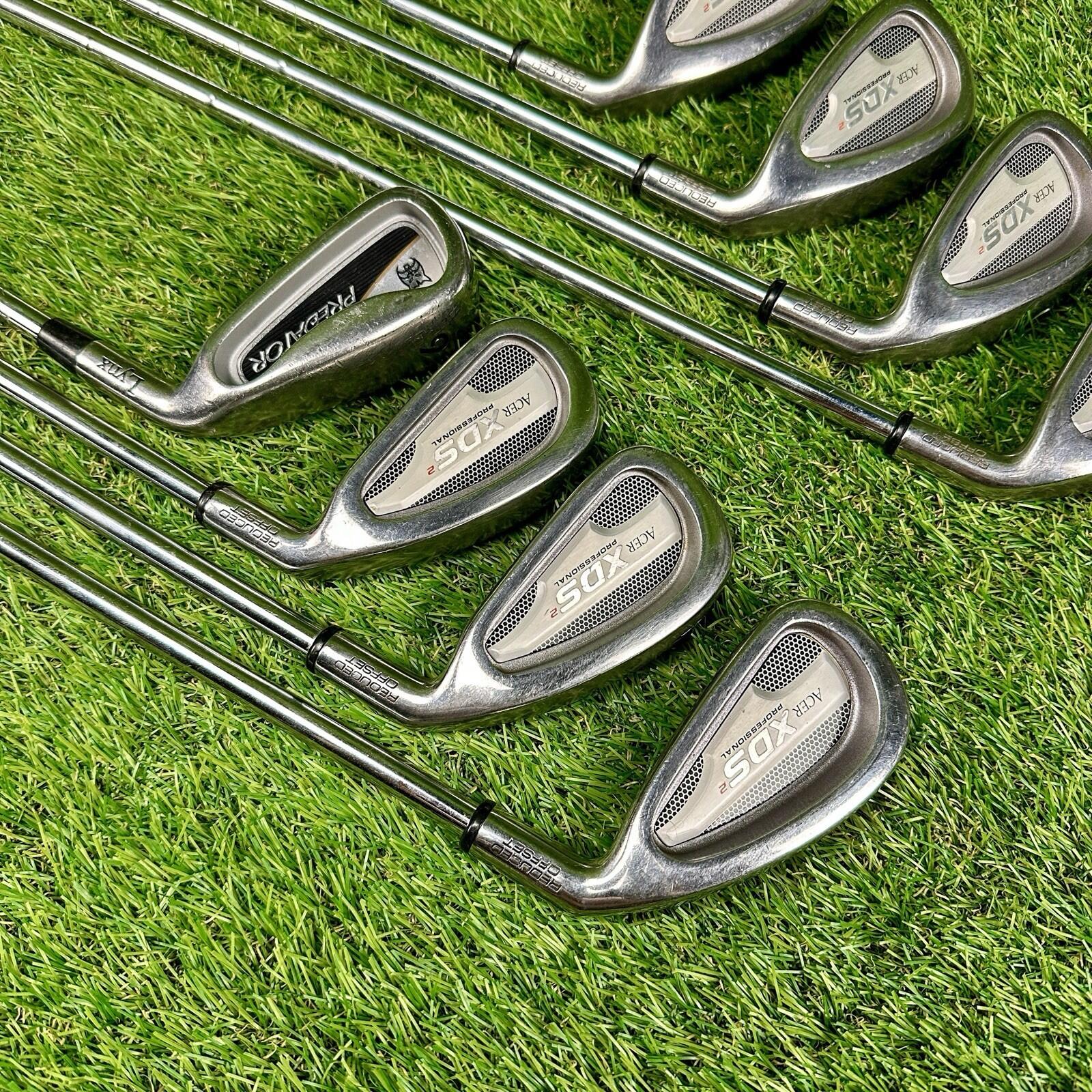 Acer XDS2 Professional Reduced Offset Iron Set 3-9 PW ⛳️ Regular Flex Steel
