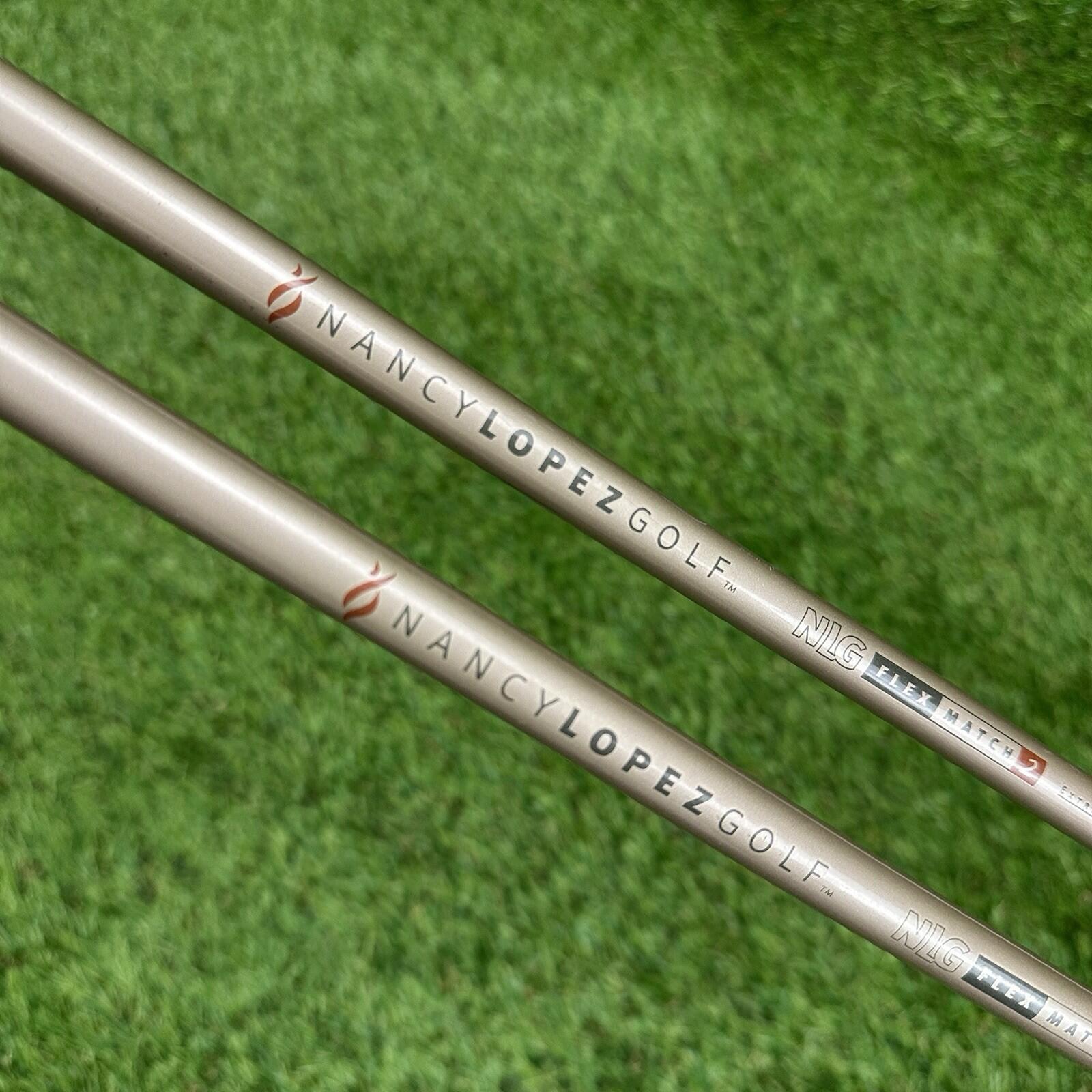 Nancy Lopez Albany 250 st Hyper-Steel 3 Wood 17° & 5 Wood 21° ⛳️ Ladies LH