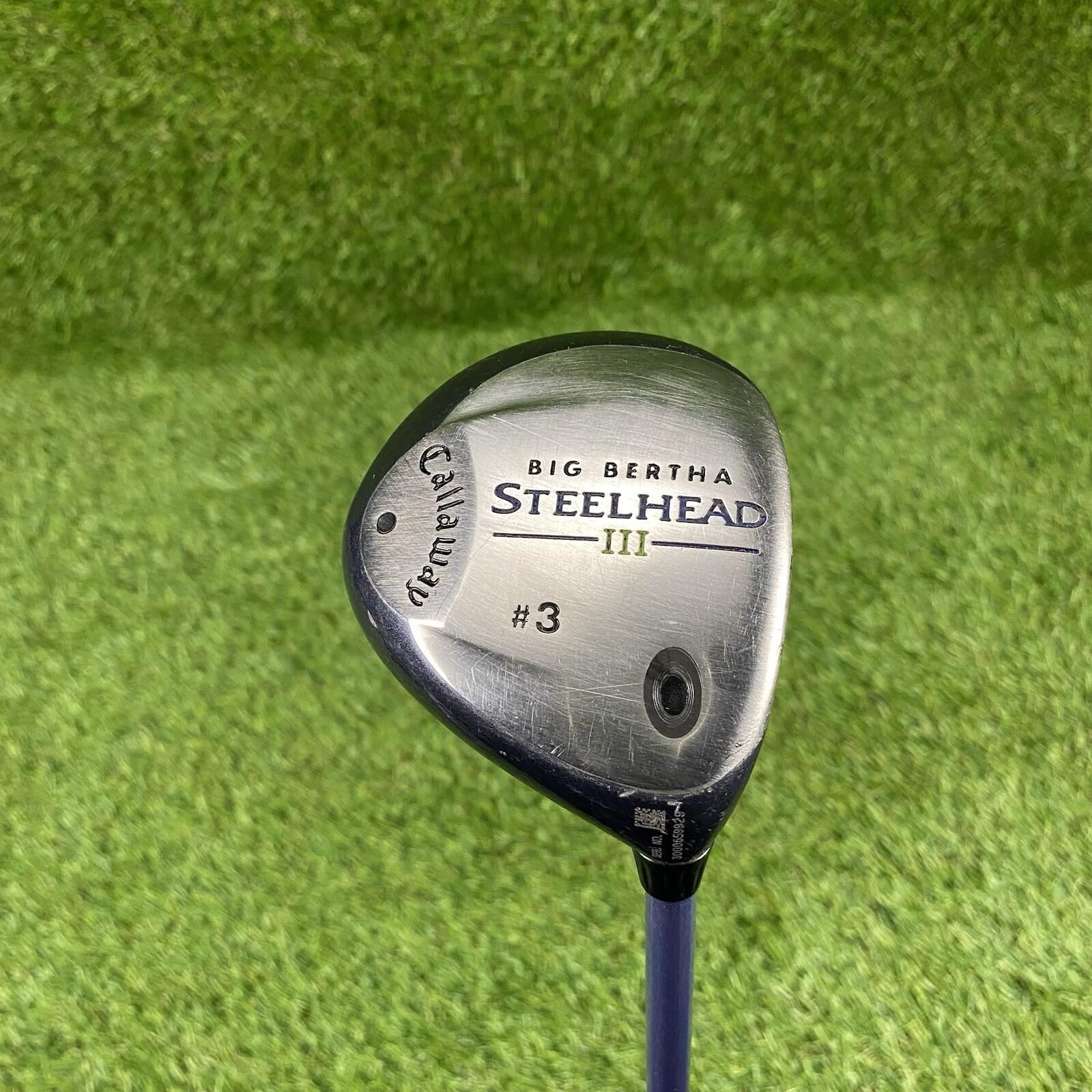 Callaway Big Bertha Steelhead III Fairway 3 Wood ⛳️ System 3 Ladies Flex RH