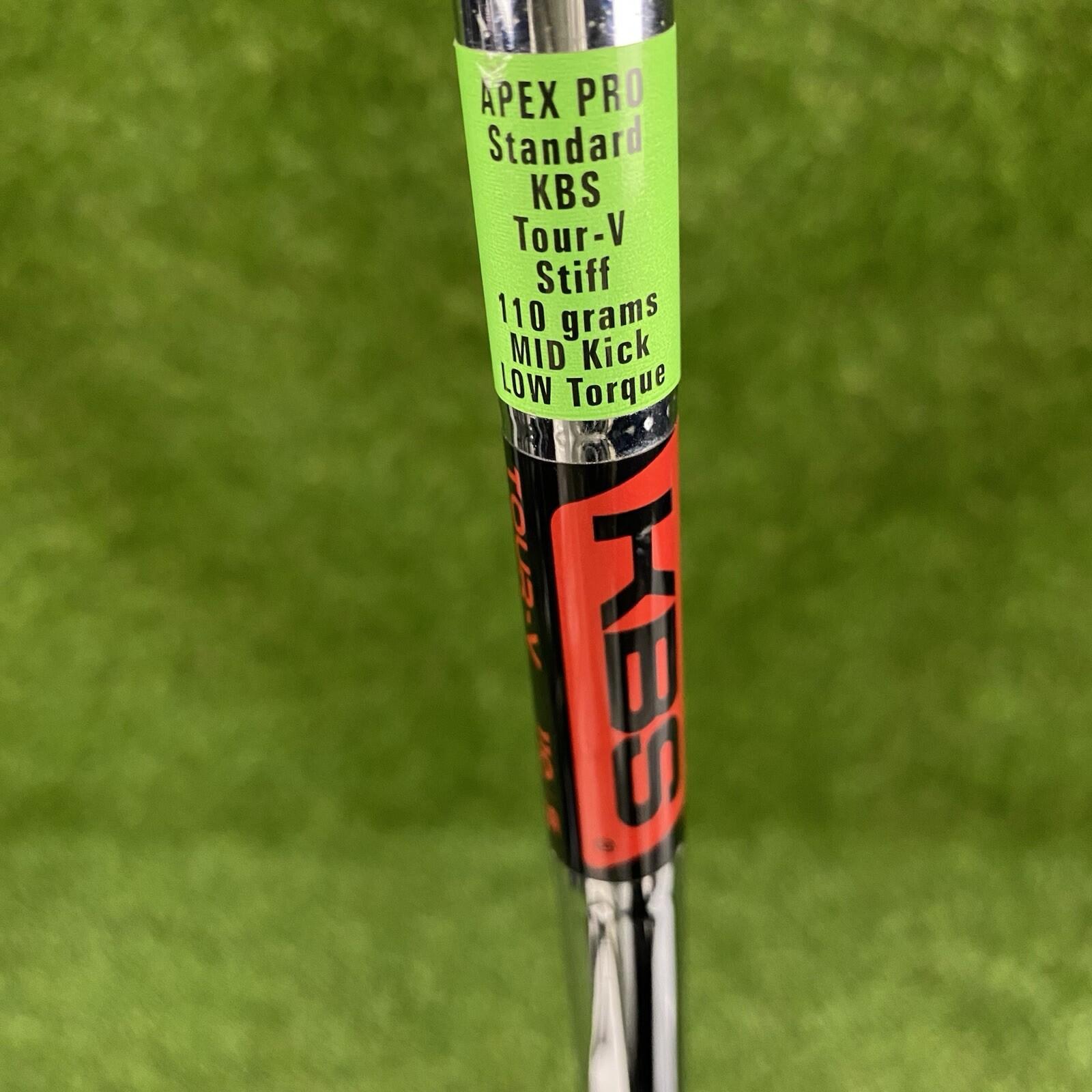 Callaway APEX Forged Demo 7 Iron UP 2 ⛳️ KBS Tour-V 110 Stiff Flex RH