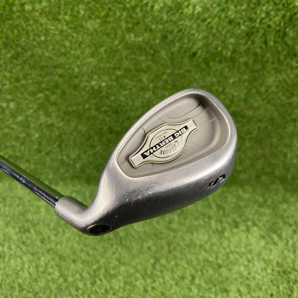 Callaway Big Bertha X-12 Sand Wedge S ⛳️ Dynamic S300 Stiff Flex Steel Shaft RH