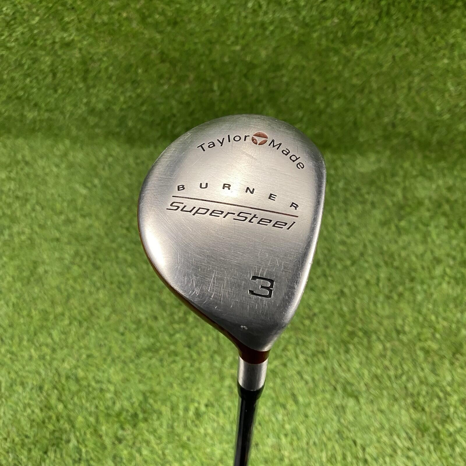 Taylormade Burner Supersteel Fairway 3 Wood ⛳️ Rifle Precision Stiff-90 Steel RH