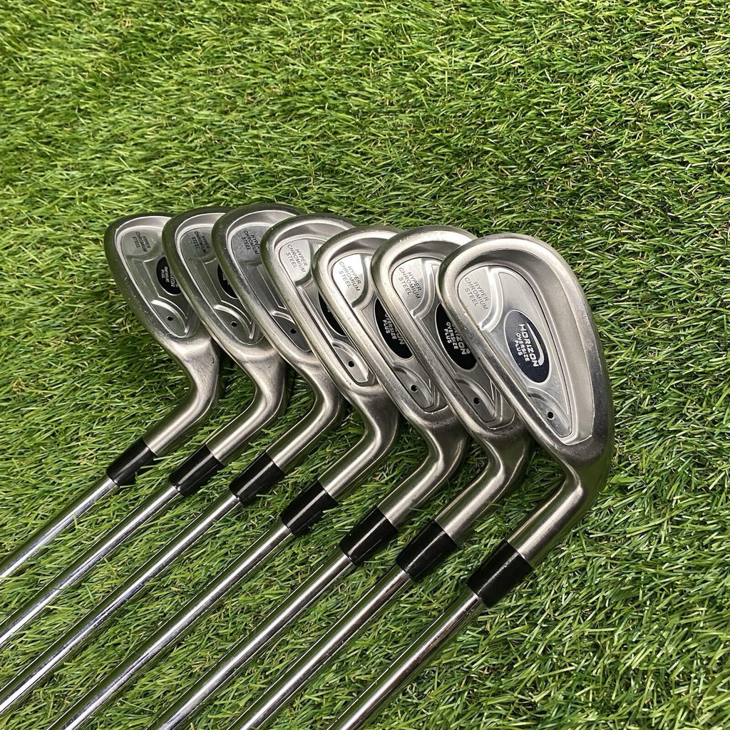 Horizon Golf Oversize Plus Hyper Chromium Steel Iron Set 4-PW ⛳️ Steel Shafts RH