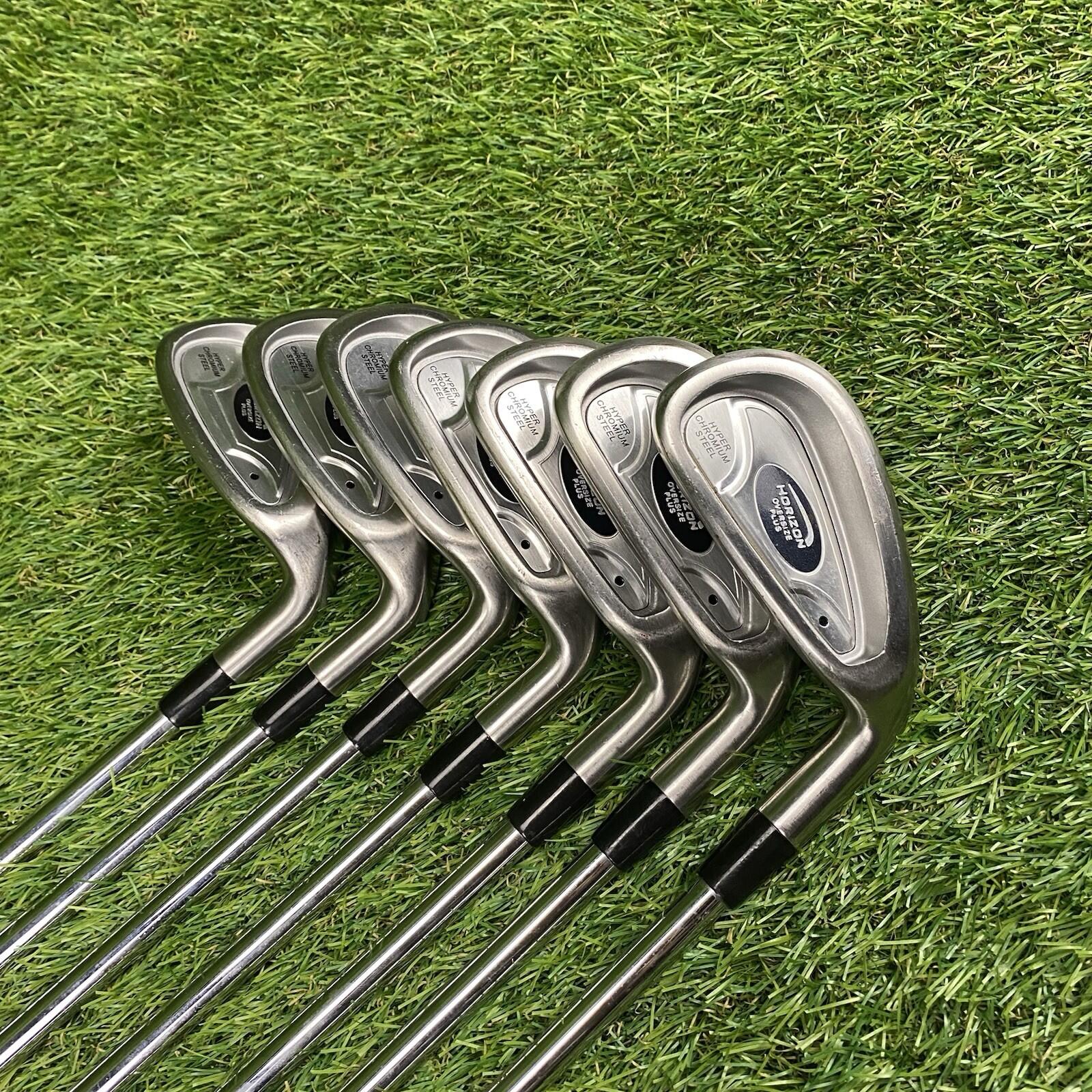 Horizon Golf Oversize Plus Hyper Chromium Steel Iron Set 4-PW ⛳️ Steel Shafts RH