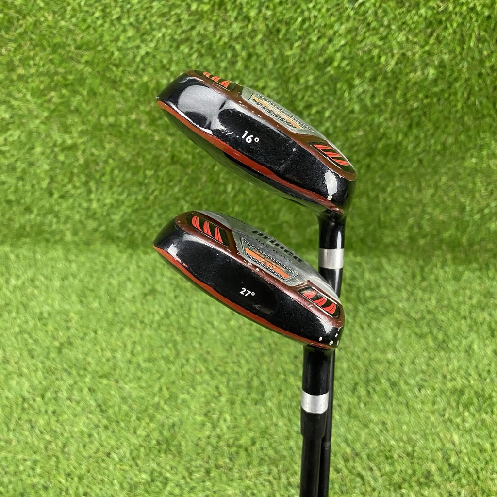 Prince GT2 Geo Tech Fairway 3 Wood 20° And 6 Hybrid 27° ⛳️ Graphite Shaft RH
