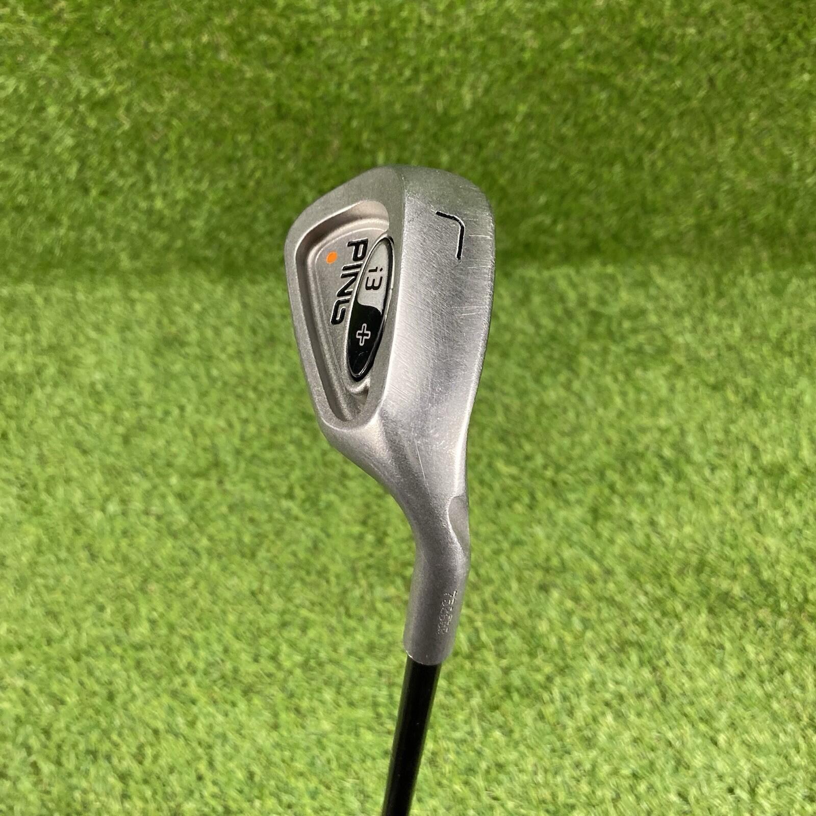 Ping i3 Plus Lob Wedge L Orange Dot 2° Flat ⛳️ Ping i3+ A Flex Graphite Shaft RH
