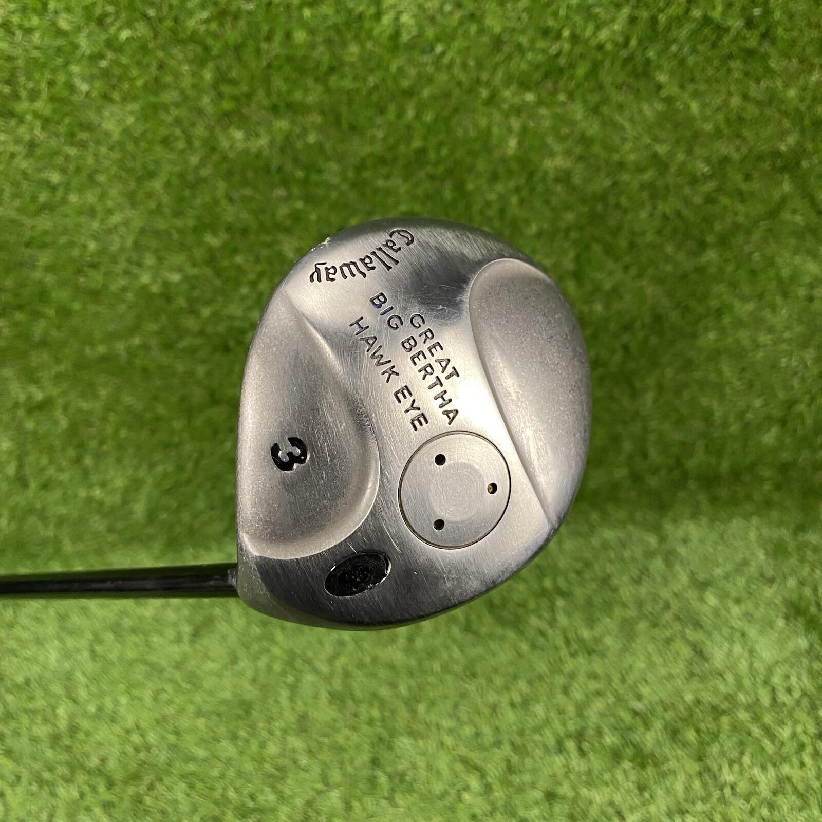 Callaway Great Big Bertha Hawk Eye Fairway 3 Wood ⛳️ Graman CF310 Shaft RH