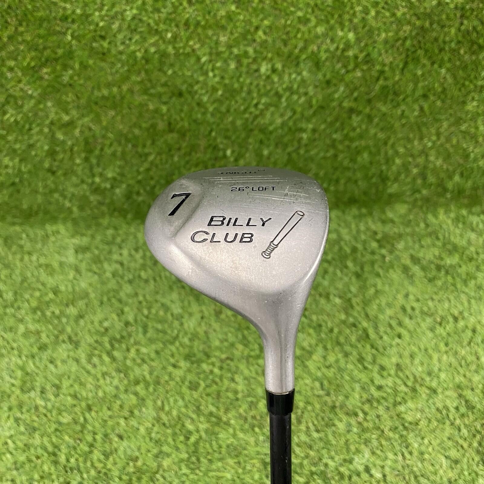 Knight Billy Club Fairway 7 Wood 26° ⛳️ LiteSpeed Firm Flex Graphite Shaft RH