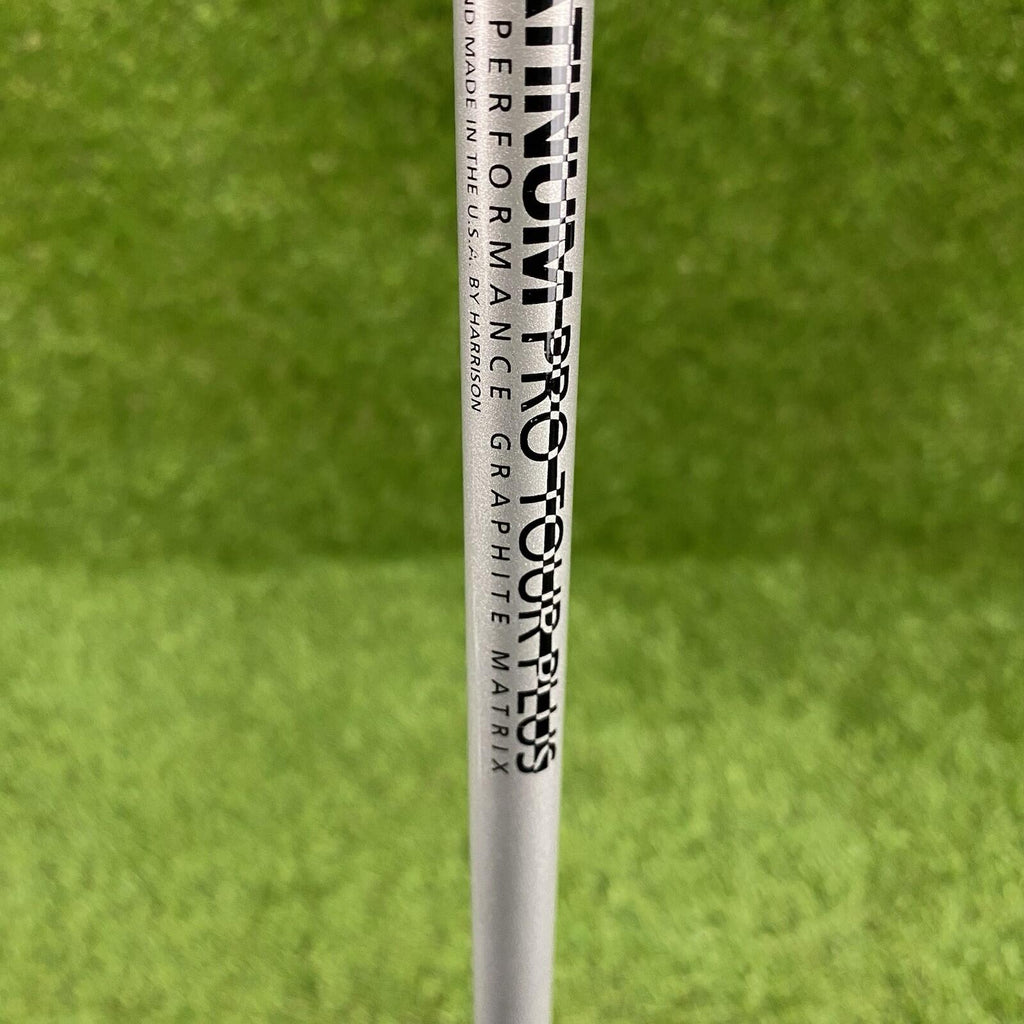 Metal Quadra Tungsten 9° Driver ⛳️ Platinum Pro Tour Plus Graphite Shaft RH