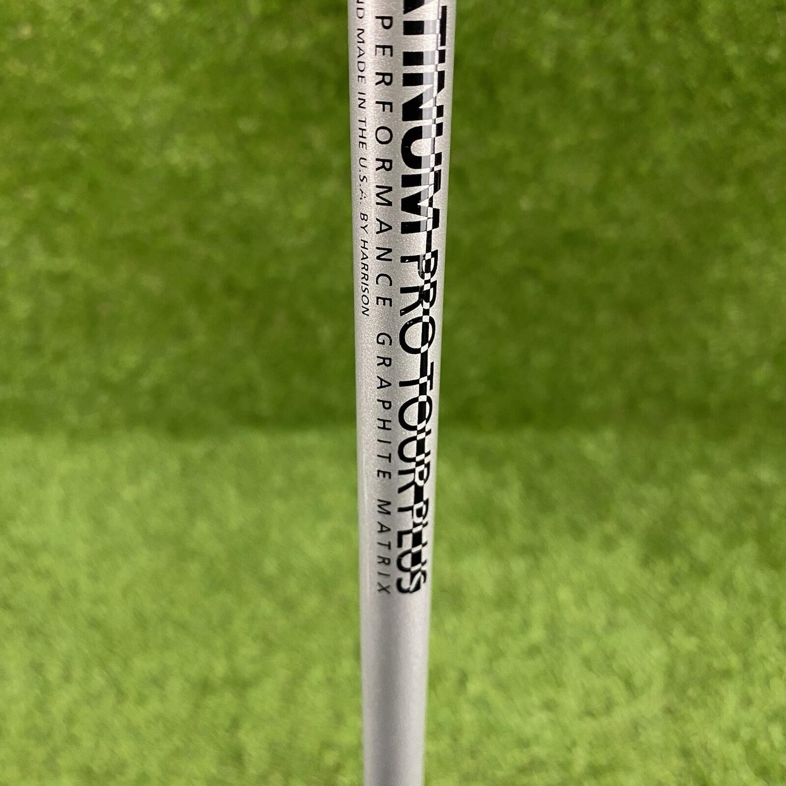 Metal Quadra Tungsten 9° Driver ⛳️ Platinum Pro Tour Plus Graphite Shaft RH