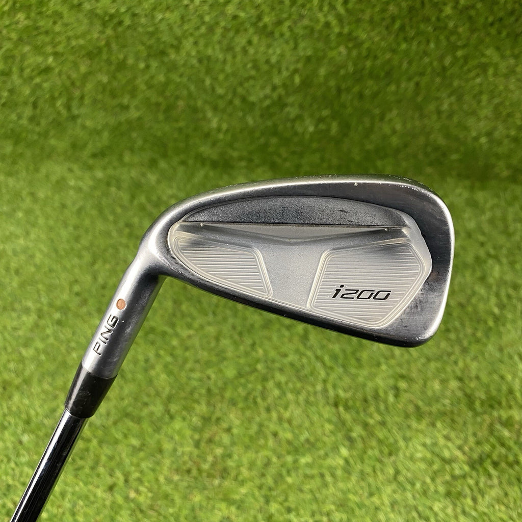 Left Handed Ping i200 Single 4 Iron Orange Dot 2° Flat ⛳️ Rifle Project X 5.5 LH