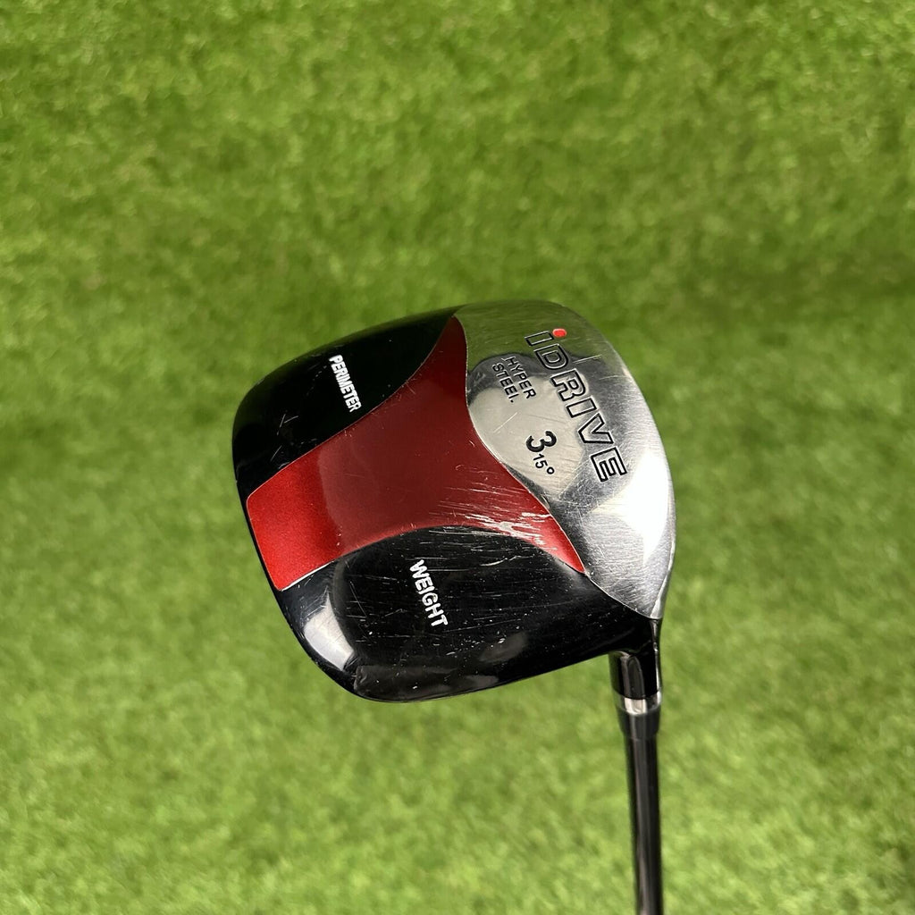 iDrive Hyper Steel 3 Wood 15° Golf Club ⛳️ DISTAHH High Strain Carbon Graphite