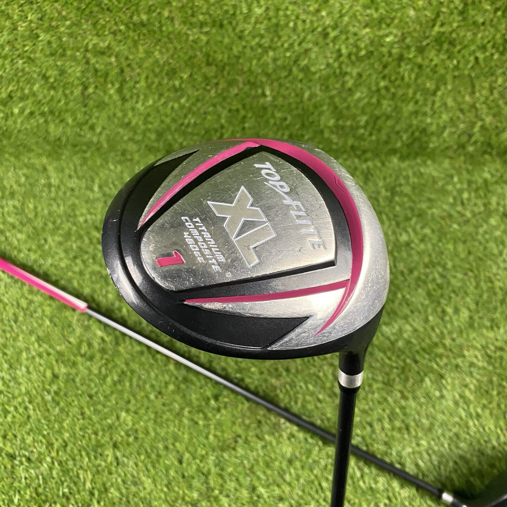 Top Flite Pink XL Titanium Composite Driver And 3 Wood ⛳️ Ladies Flex Shaft RH