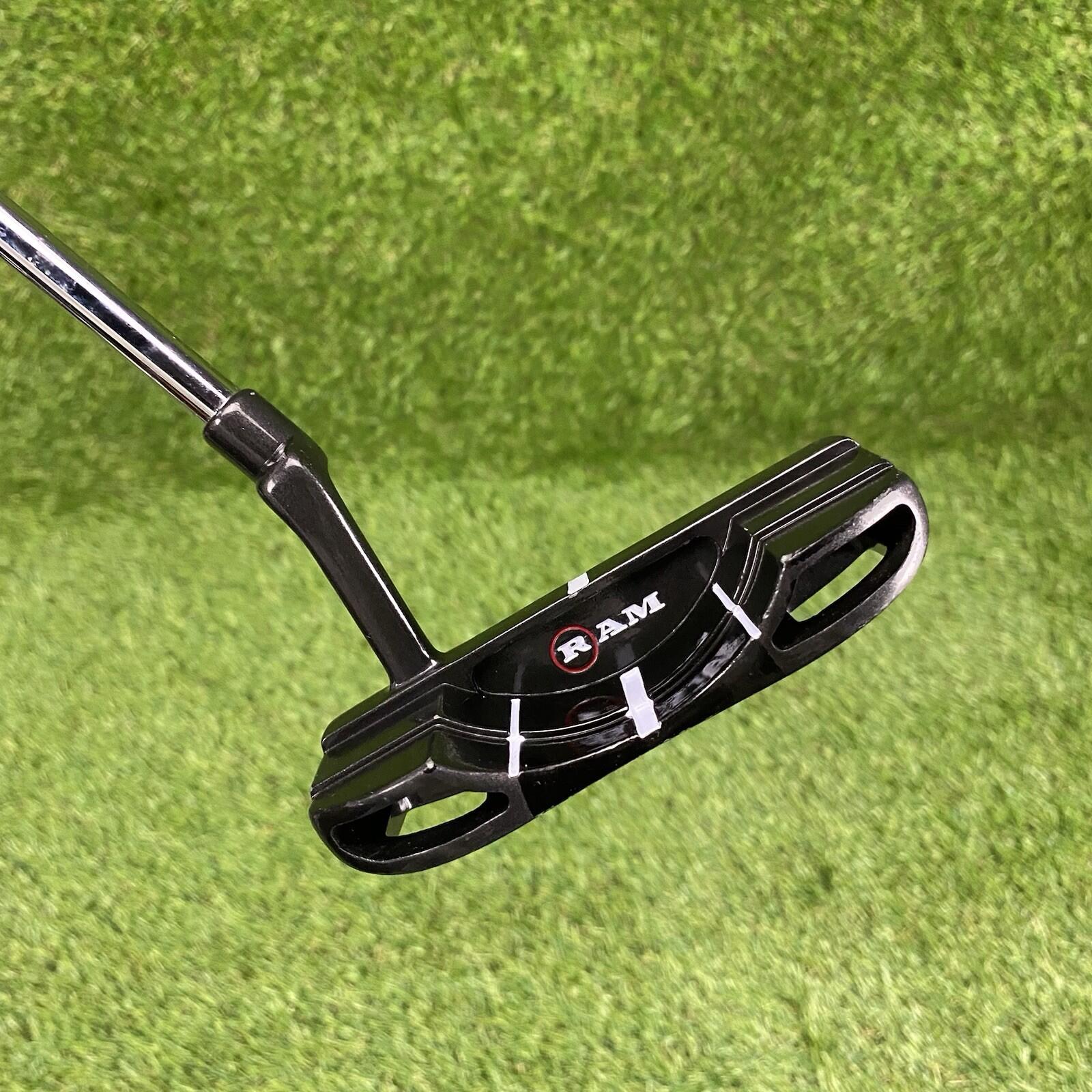 Ram FX Max R1 Putter Ram ⛳️ Apollo Steel Shaft Original Grip Right Handed 35”