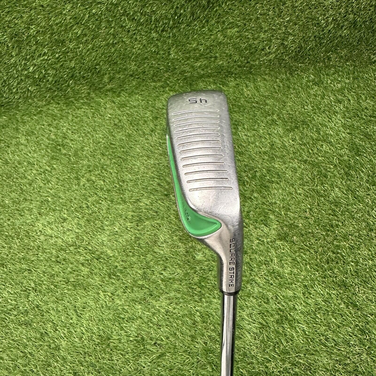 Square Strike 45° Chipping Wedge Green Insert ⛳️ Steel Shaft 35" RH Ping Grip