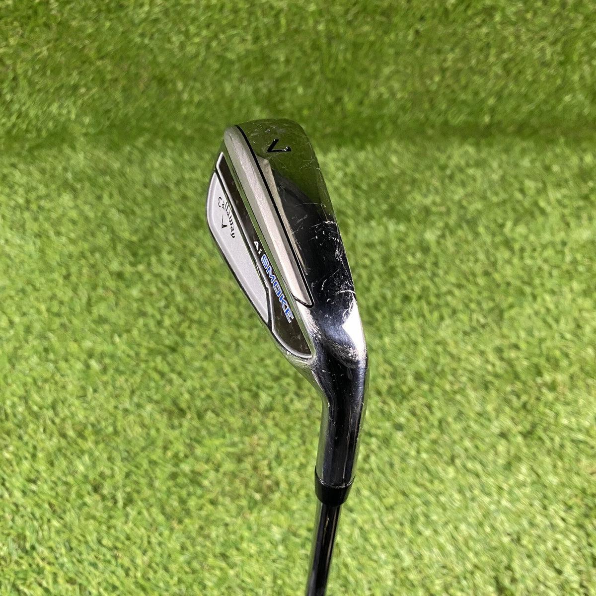 Callaway Paradym AI SMOKE Single 7 Iron ⛳️ Elevate MPH 95 Stiff Flex Steel RH