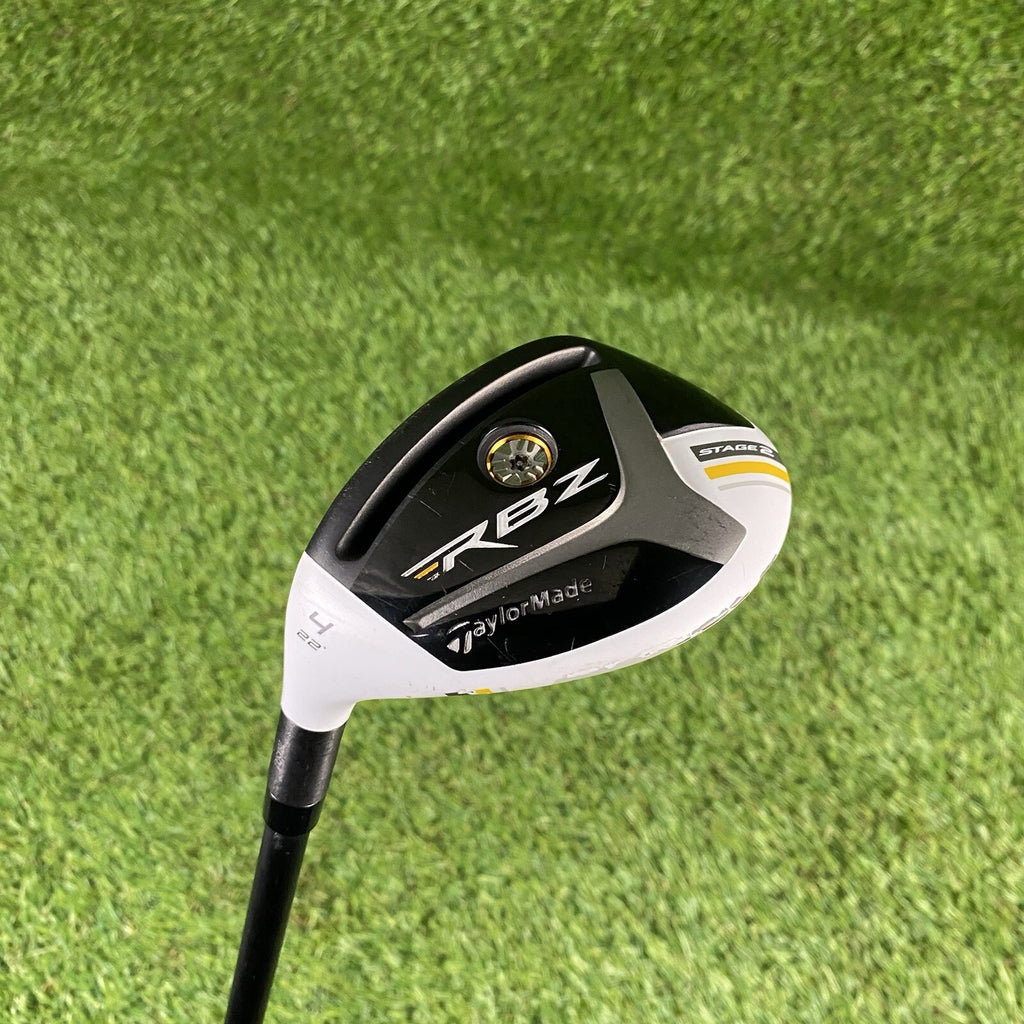 Left Handed TaylorMade RBZ Stage 2 RocketFuel Rescue 4 Hybrid 22° ⛳️  65 R-flex