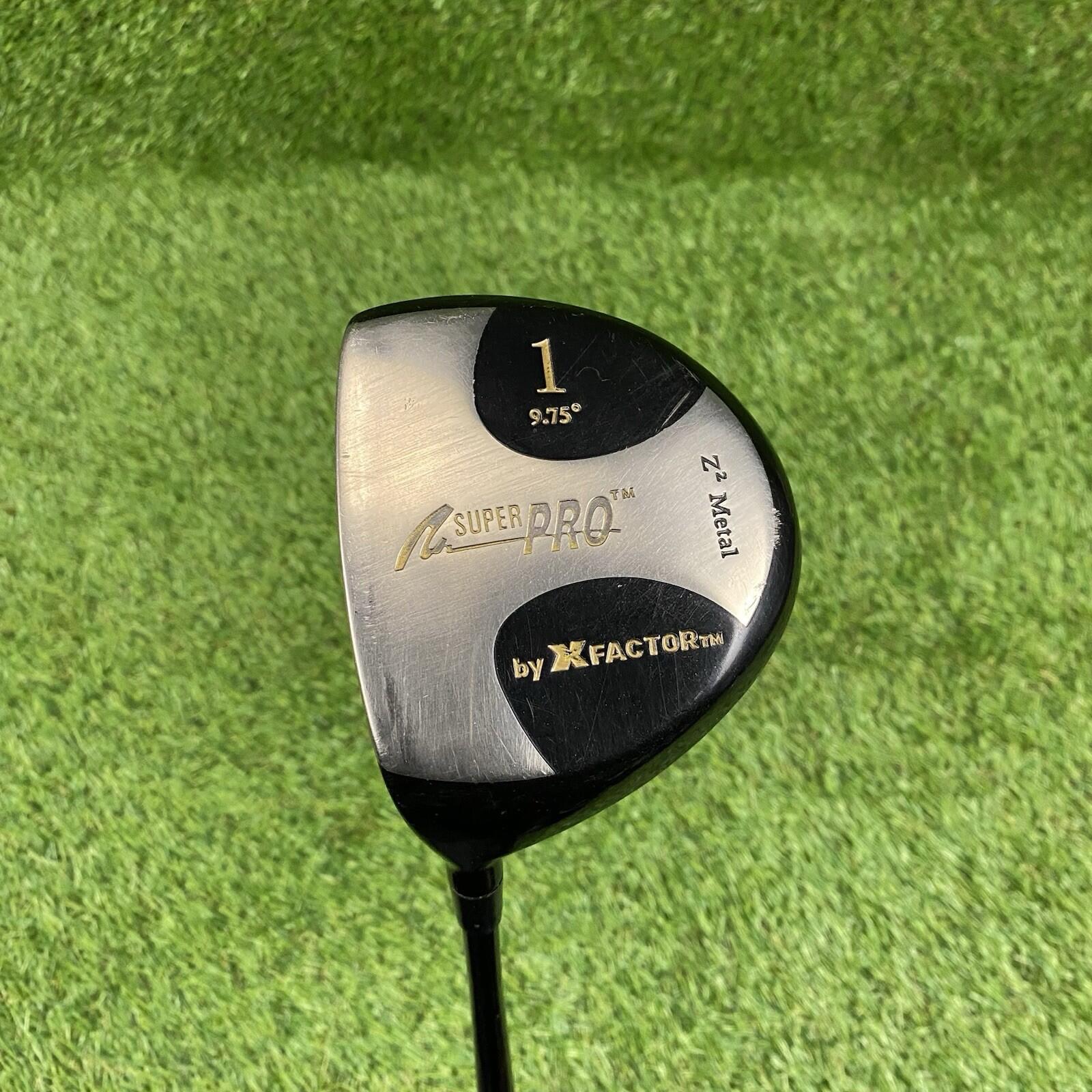 X Factor Super Pro 9.75° Driver ⛳️ Aerospeed Xtreme Graphite Shaft Left Handed