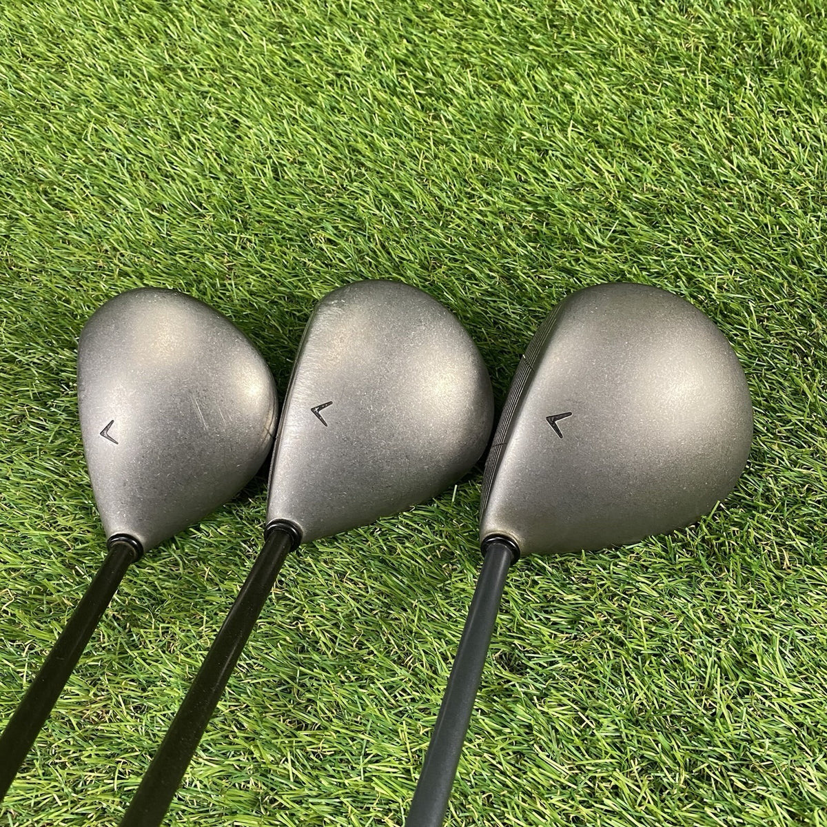 Callaway Big Bertha War Bird 9° Driver, S2H2 3 & 5-Wood Set ⛳️ RCH Firm Flex RH