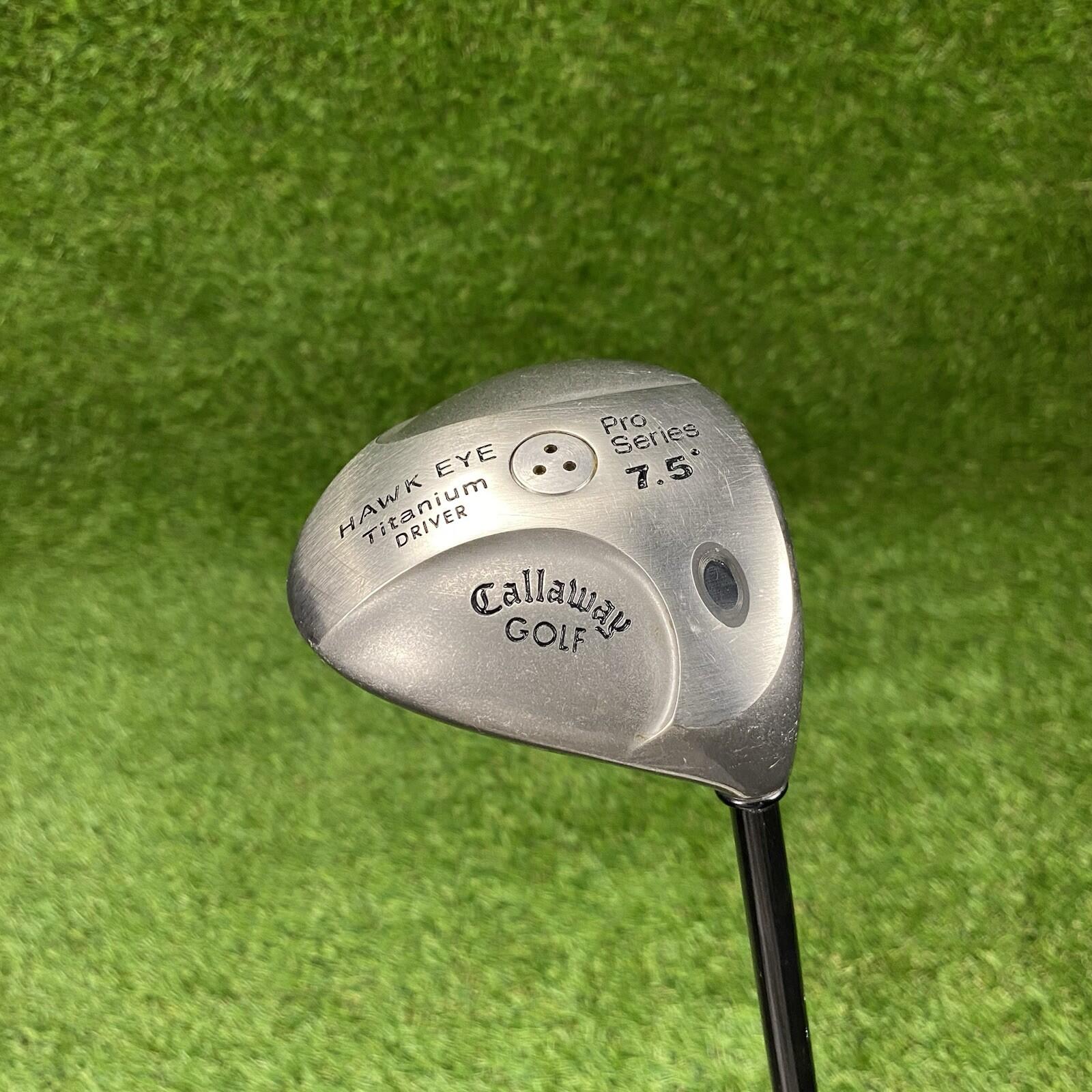 Callaway Hawk Eye Pro Series 7.5° Titanium Driver ⛳️ Regular Flex RH 45”