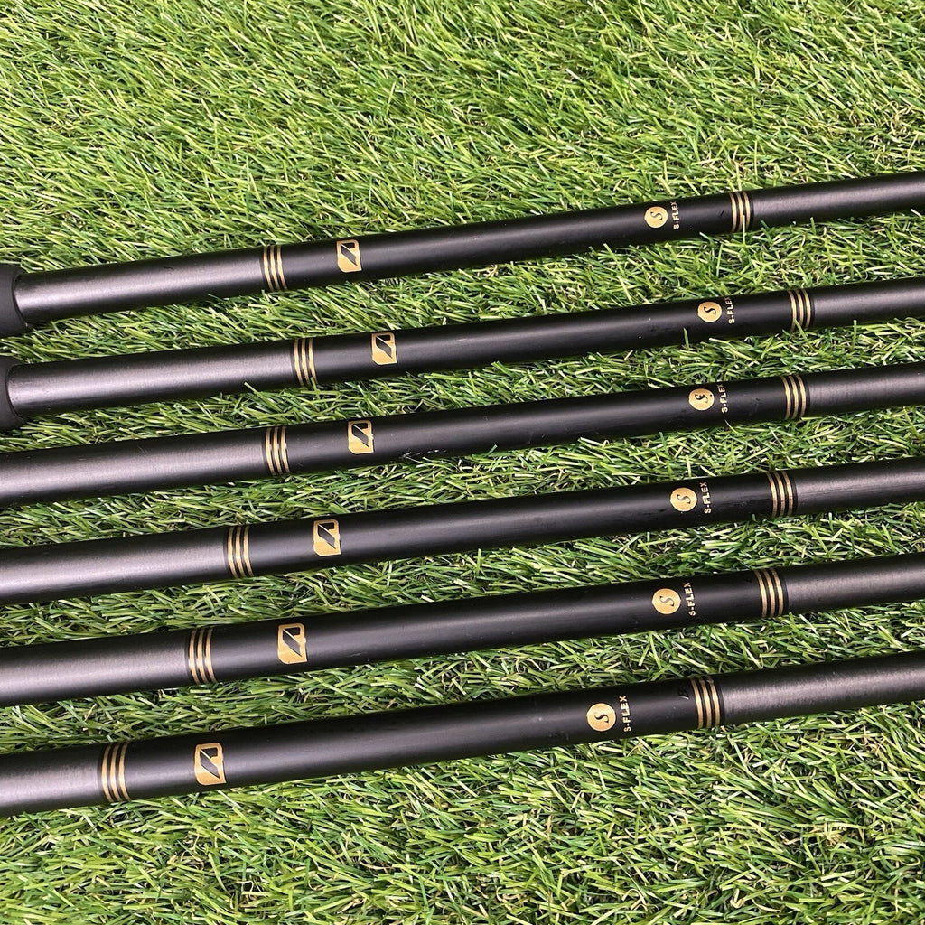 PXG 0311 P GEN6 Black Label Elite Forged Iron Set 6-Gw ⛳️ SteelFiber Black i95 S