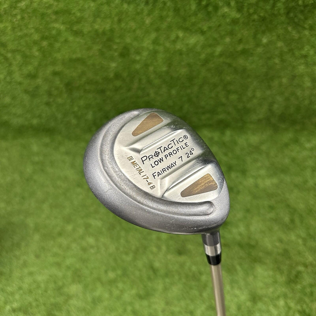Pro Tactic Low Profile Fairway 7 wood 24° ⛳️ Pro Control Graphite Series RH