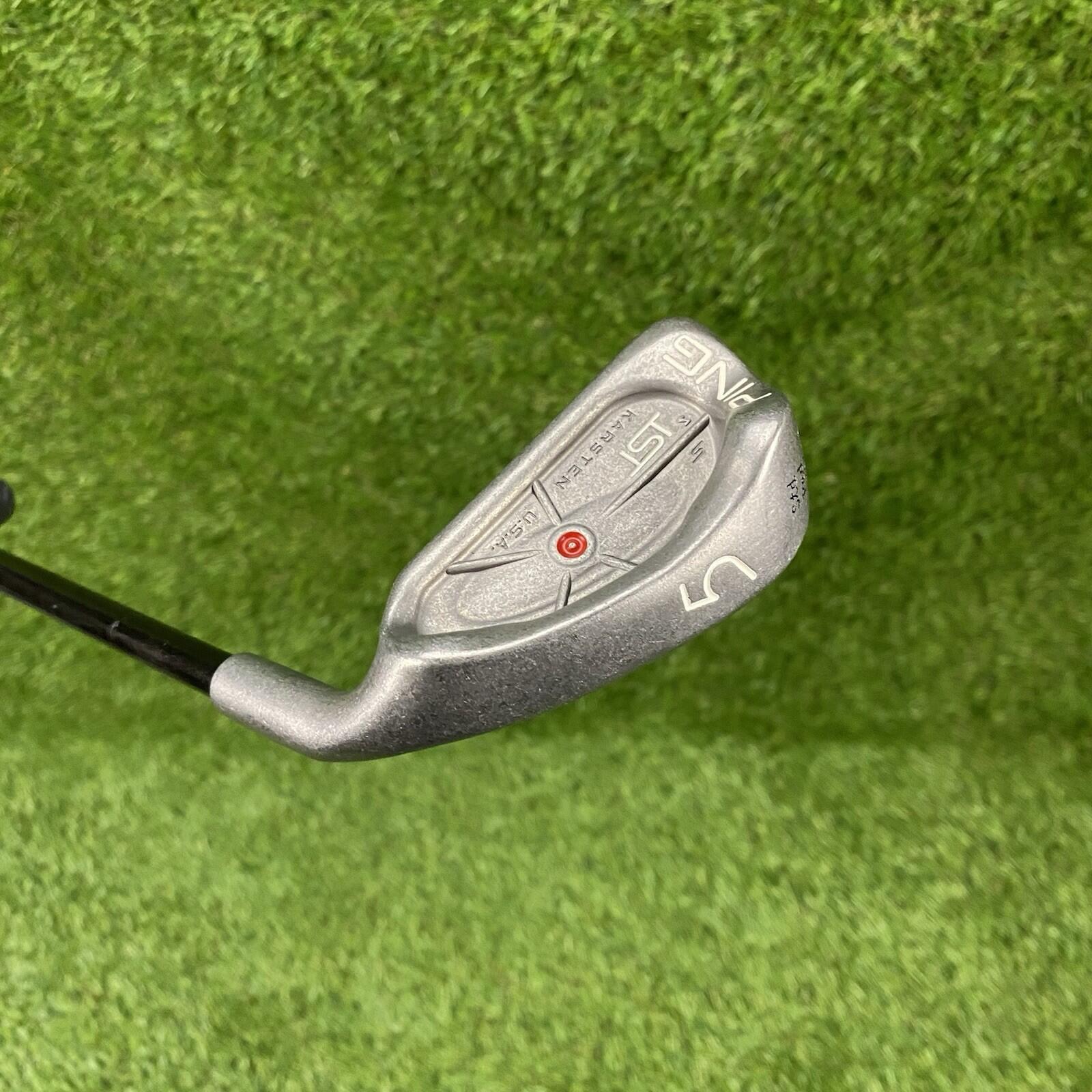 Ping IST Red Dot 5 Iron 1° Flat ⛳️ Aldila Ping 350 Series Senior Flex Shaft RH