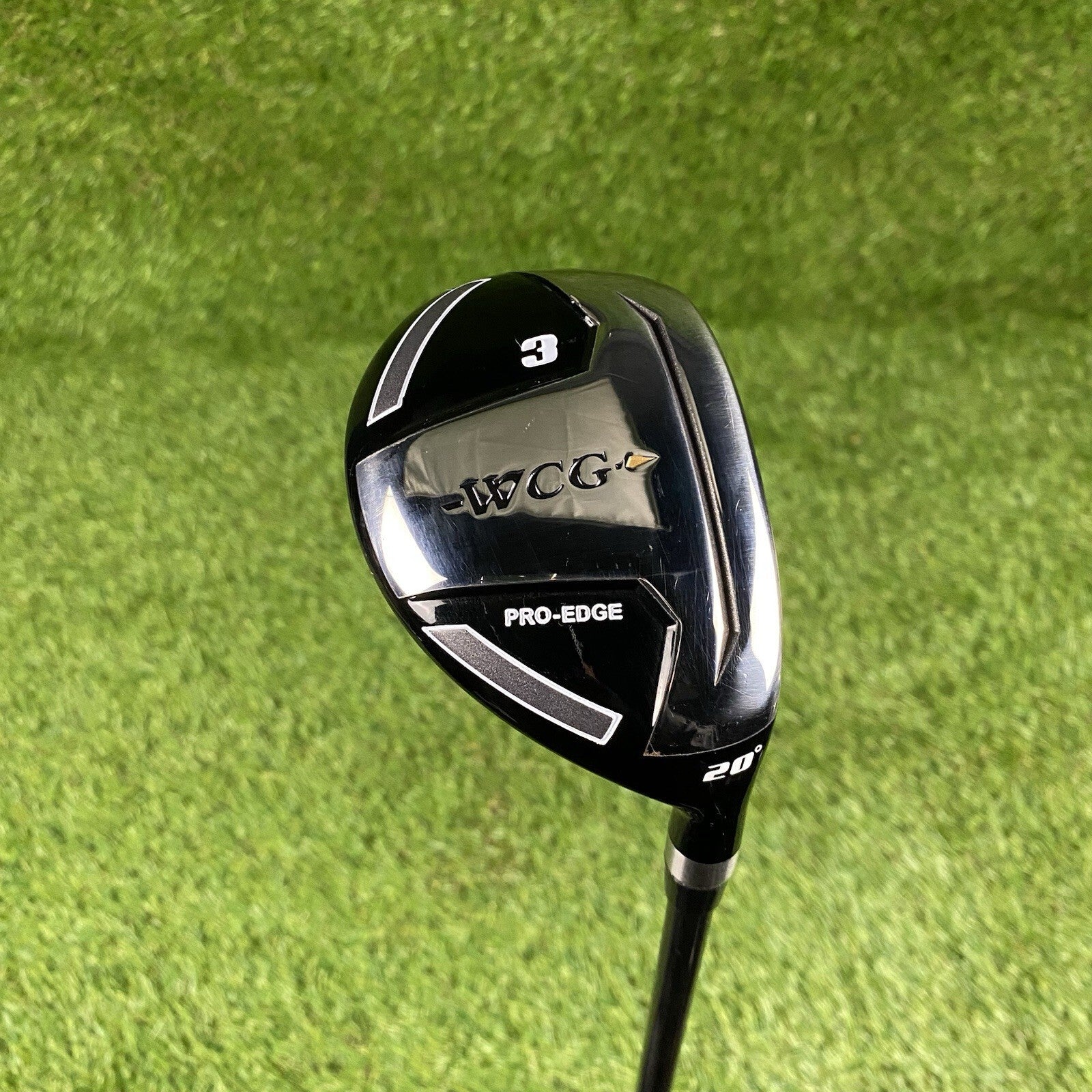 Warrior Custom Golf WCG Pro-Edge 3 Hybrid 20° ⛳️ True Launch Graphite Shaft RH