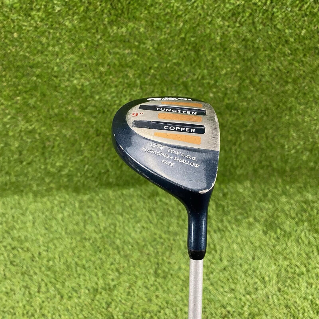 Metal Quadra Tungsten 9° Driver ⛳️ Platinum Pro Tour Plus Graphite Shaft RH