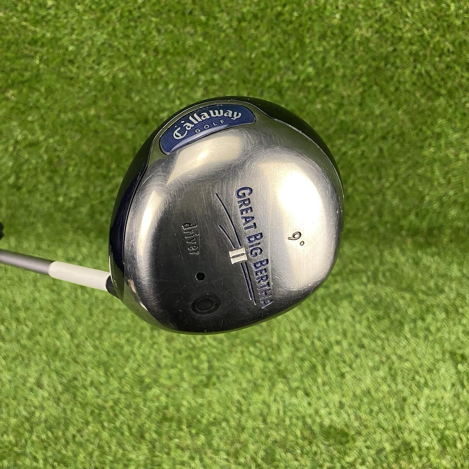 Callaway Great Big Bertha II 9° Driver ⛳️ GBB System 60 Firm Flex Shaft RH