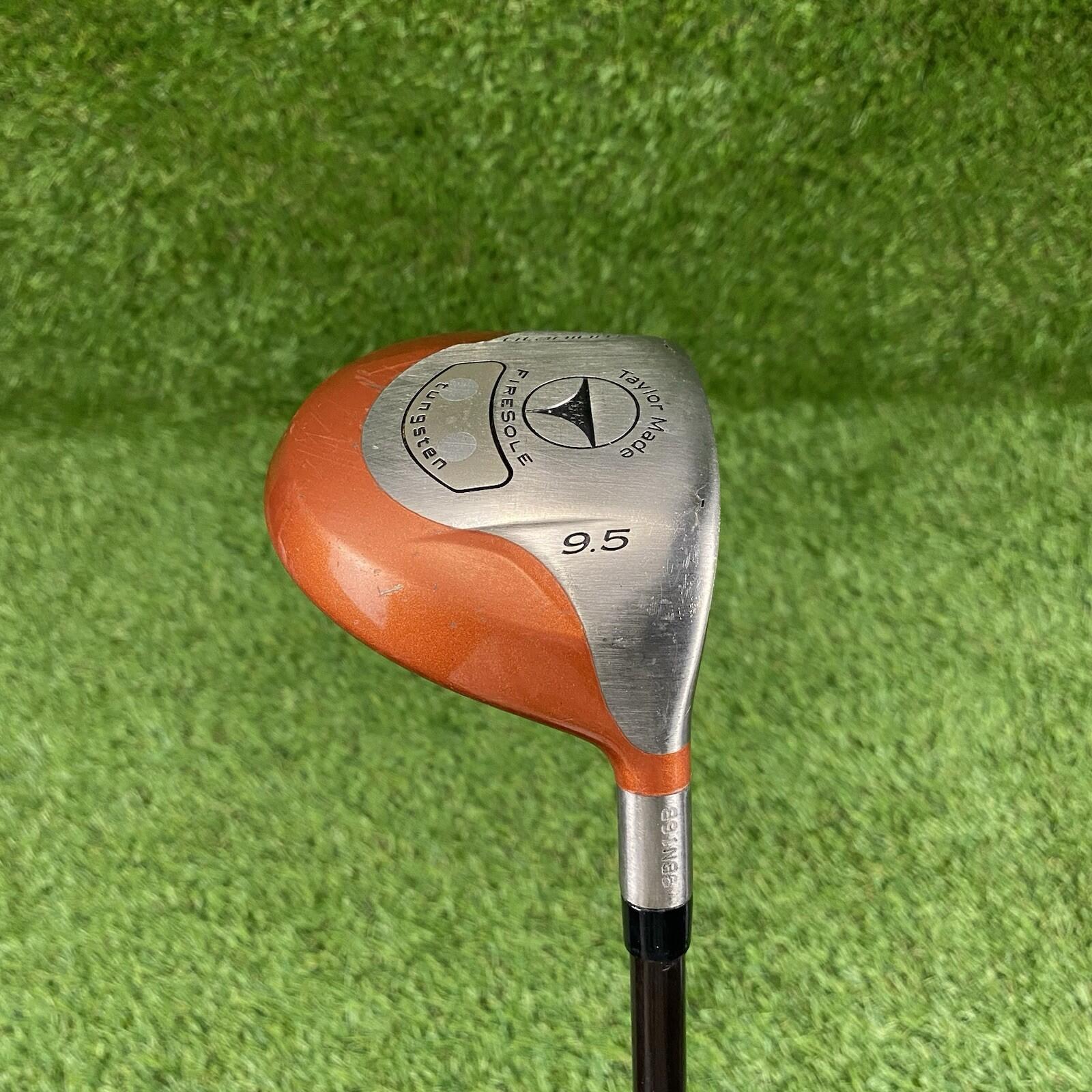 TaylorMade Firesole Tungsten 9.5° Titanium Driver ⛳️ Bubble R-80 Shaft RH READ