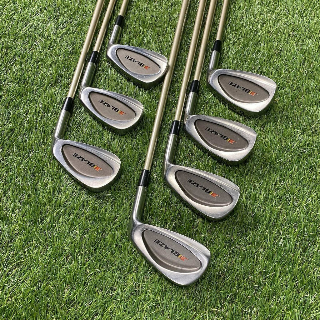 Pro Select Blaze Iron Set 4-PW ⛳️ HF8 Hot Fused Kunnan Graphite Shafts RH