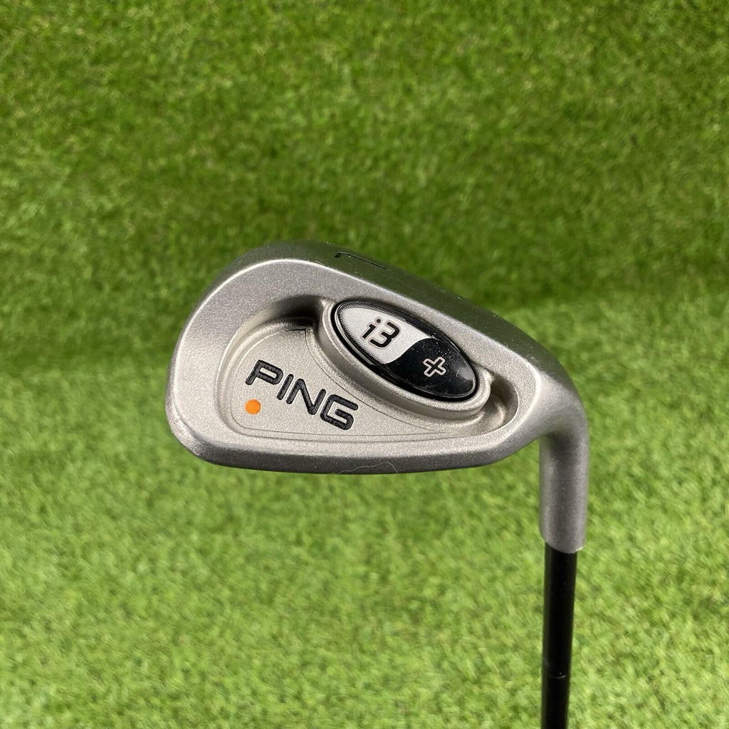 Ping i3 Plus Lob Wedge L Orange Dot 2° Flat ⛳️ Ping i3+ A Flex Graphite Shaft RH