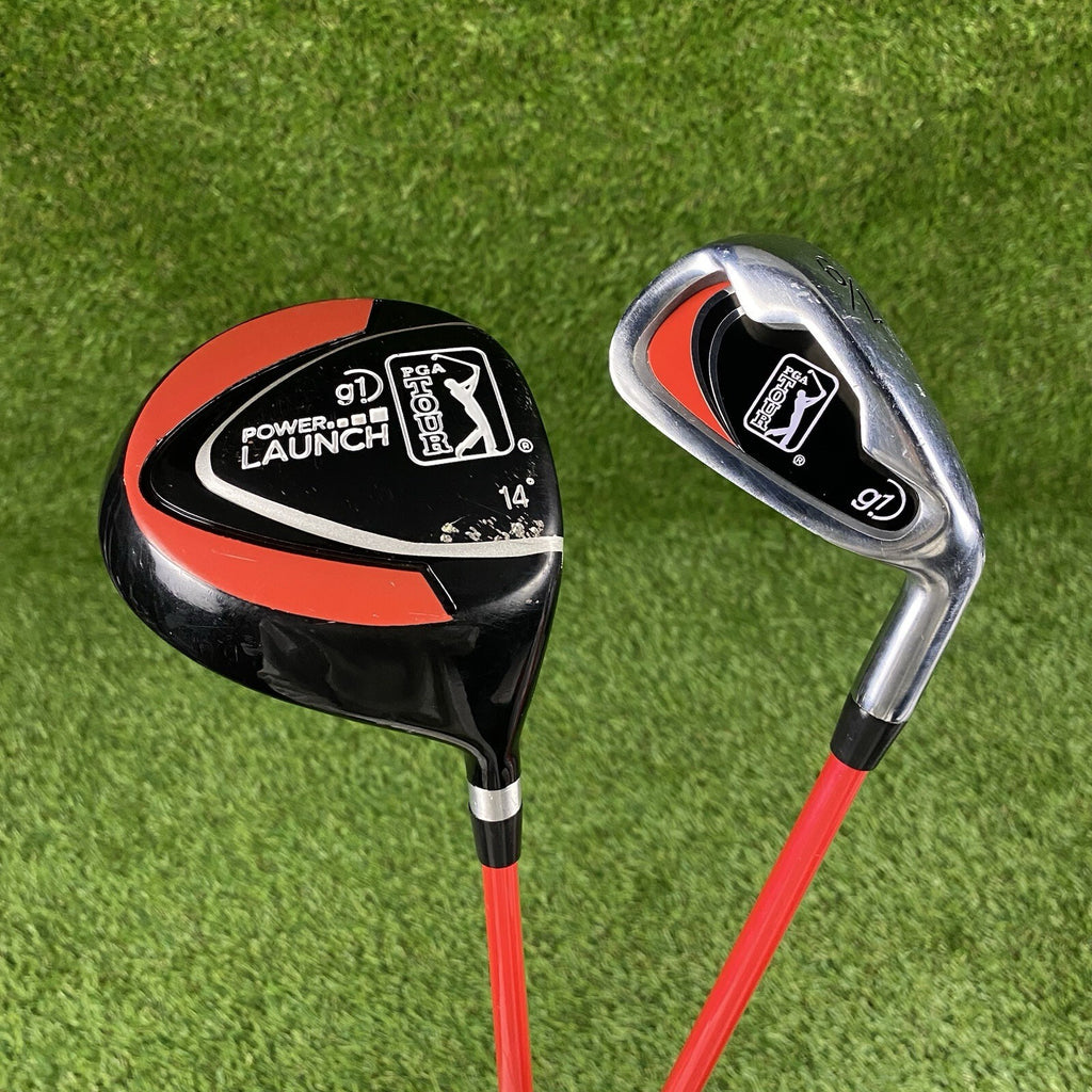 PGA TOUR G1 Junior Kids Golf Club Driver & Iron ⛳️ Small G1 Series Right Hand
